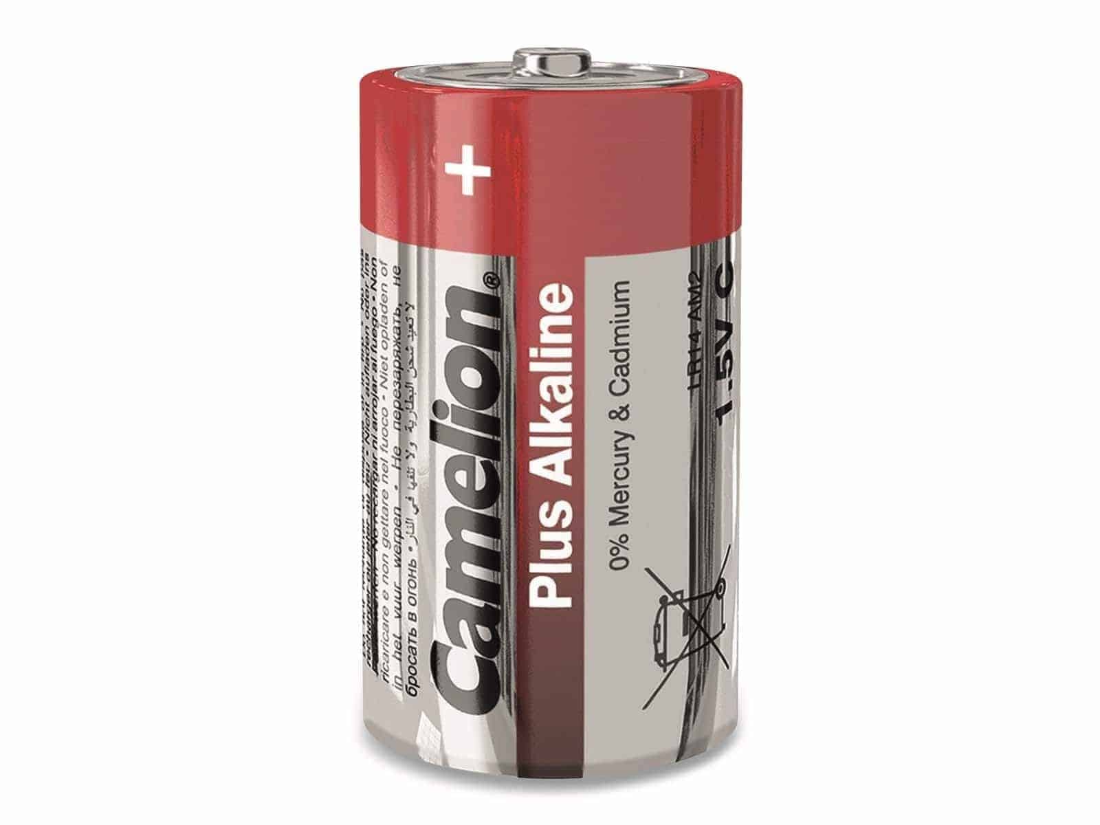 CAMELION Baby-Batterie, Plus-Alkaline, LR14, 2 Stück