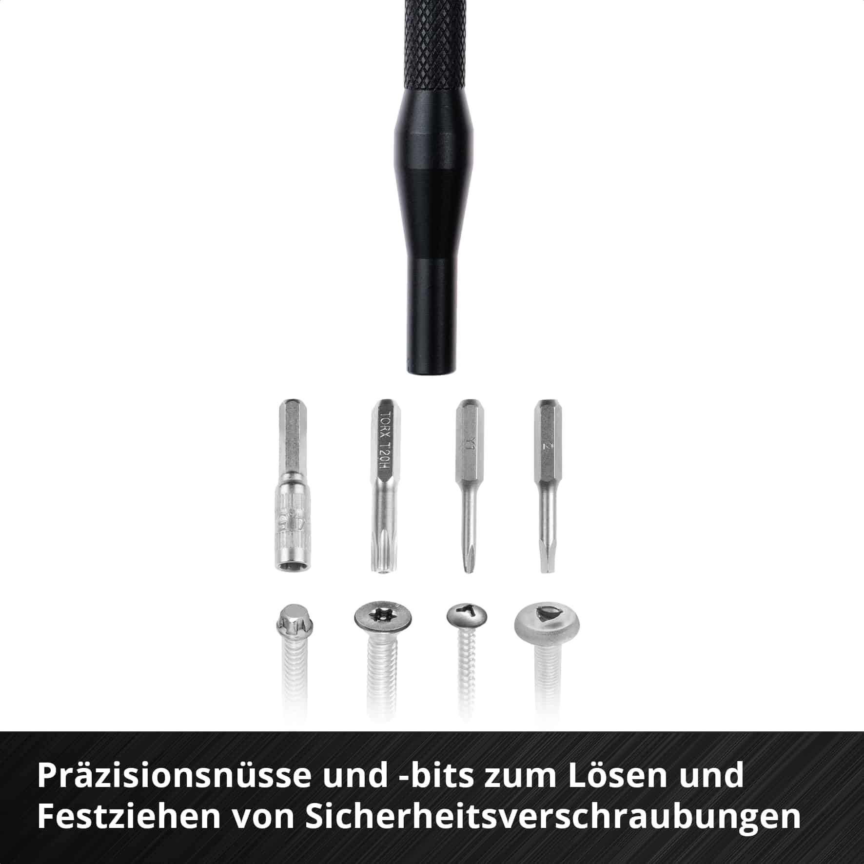 EINHELL Präzisionsbit-Set, 115010, 33-teilig