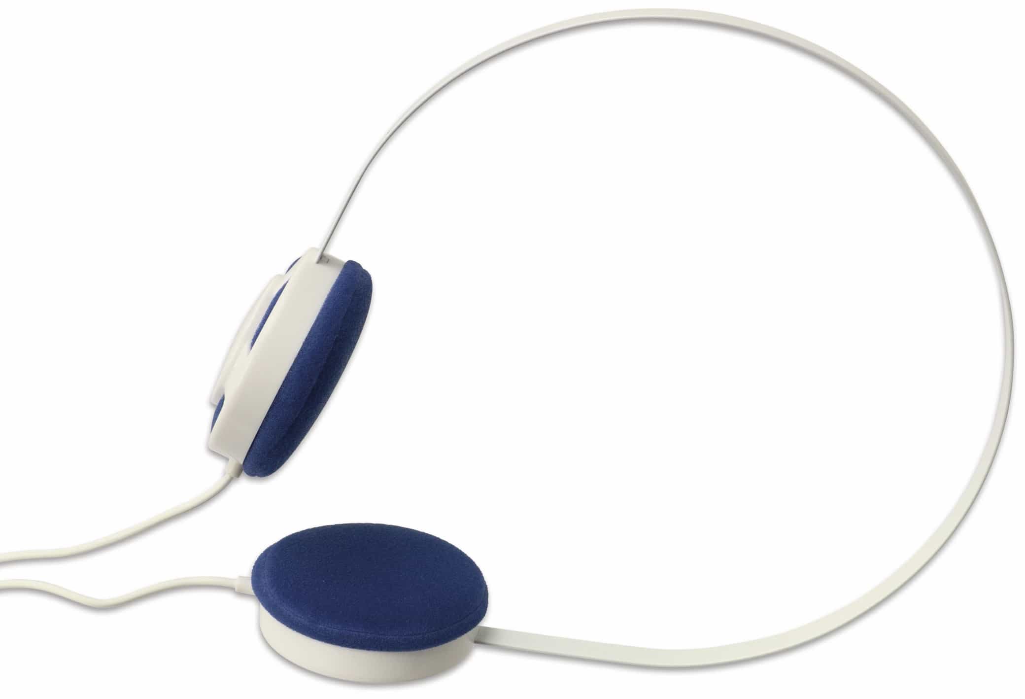 Thomson Stereo-Kopfhörer HED1112W/BL, weiß/blau