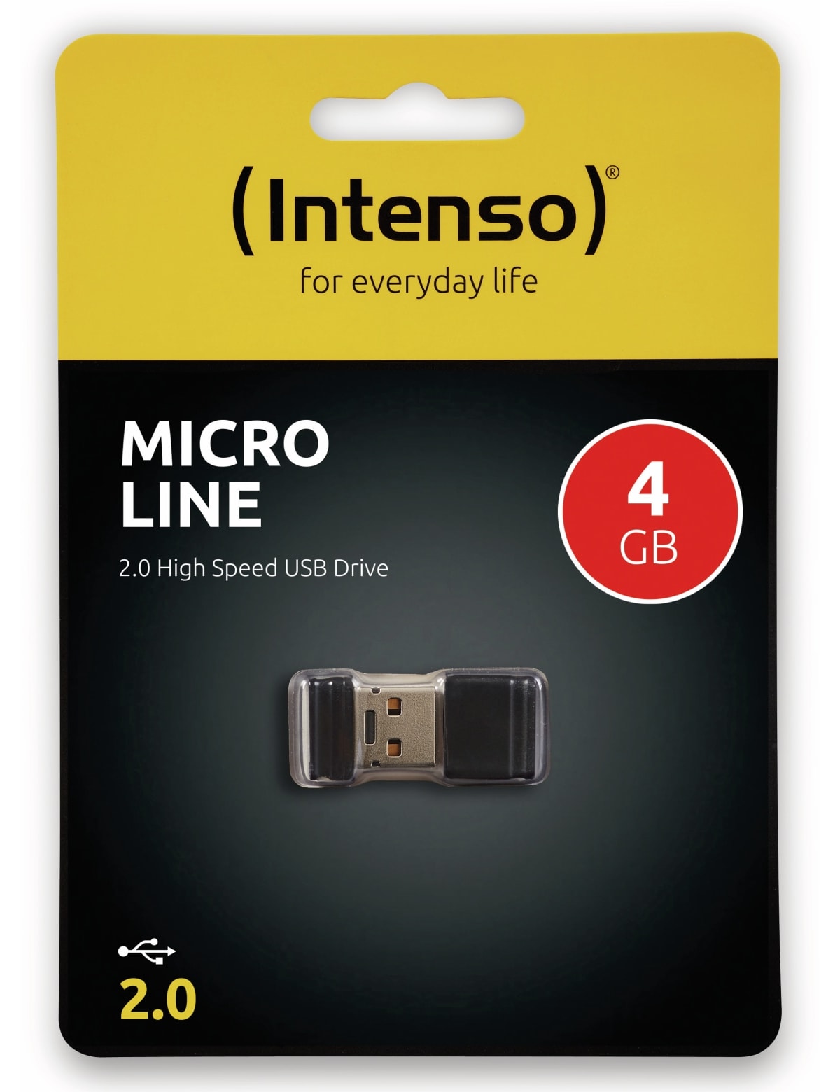 INTENSO Nano-Speicherstick Micro Line, 4 GB