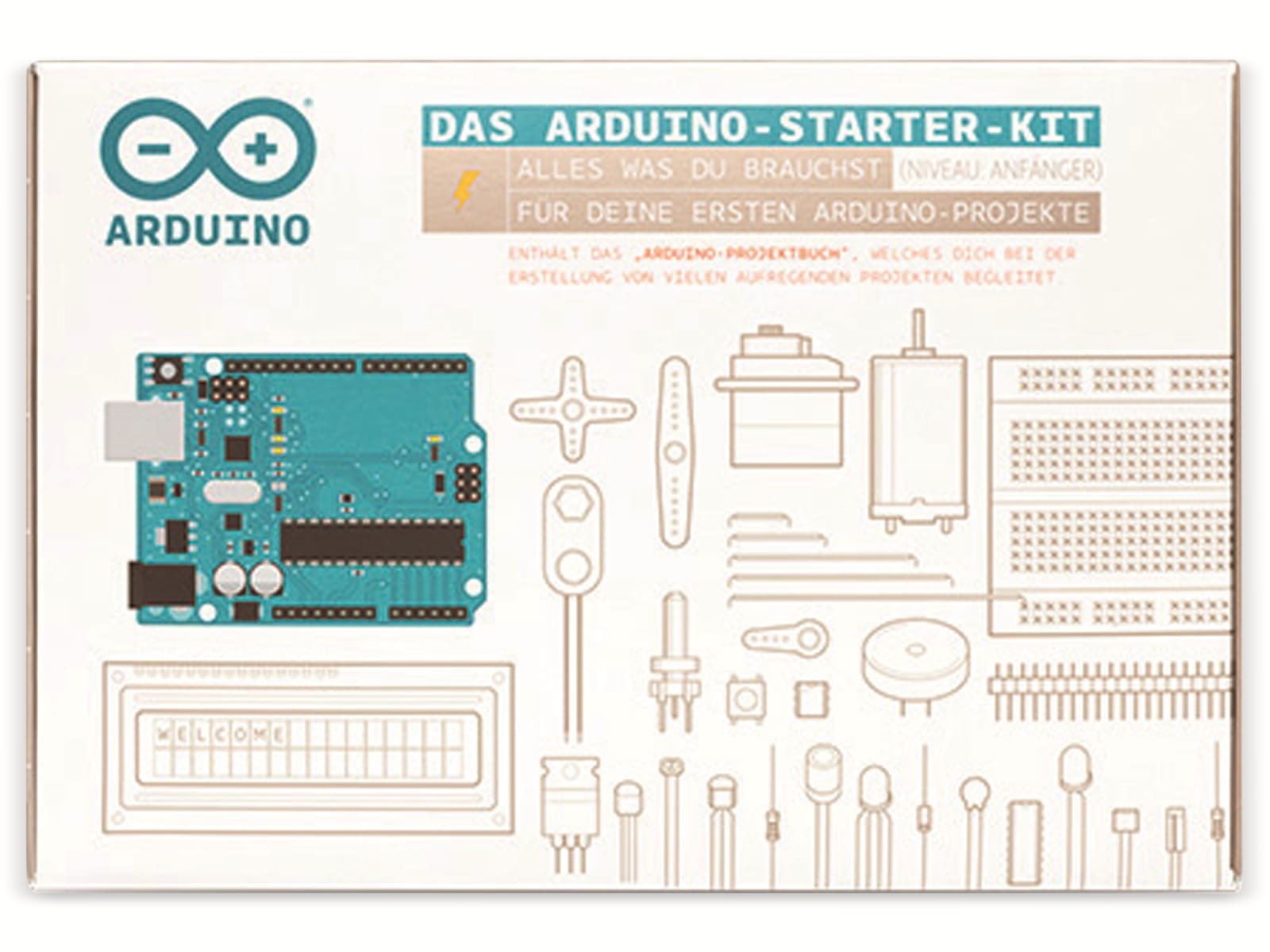 ARDUINO ®, Set Starter Kit German / Deutsch, K040007 