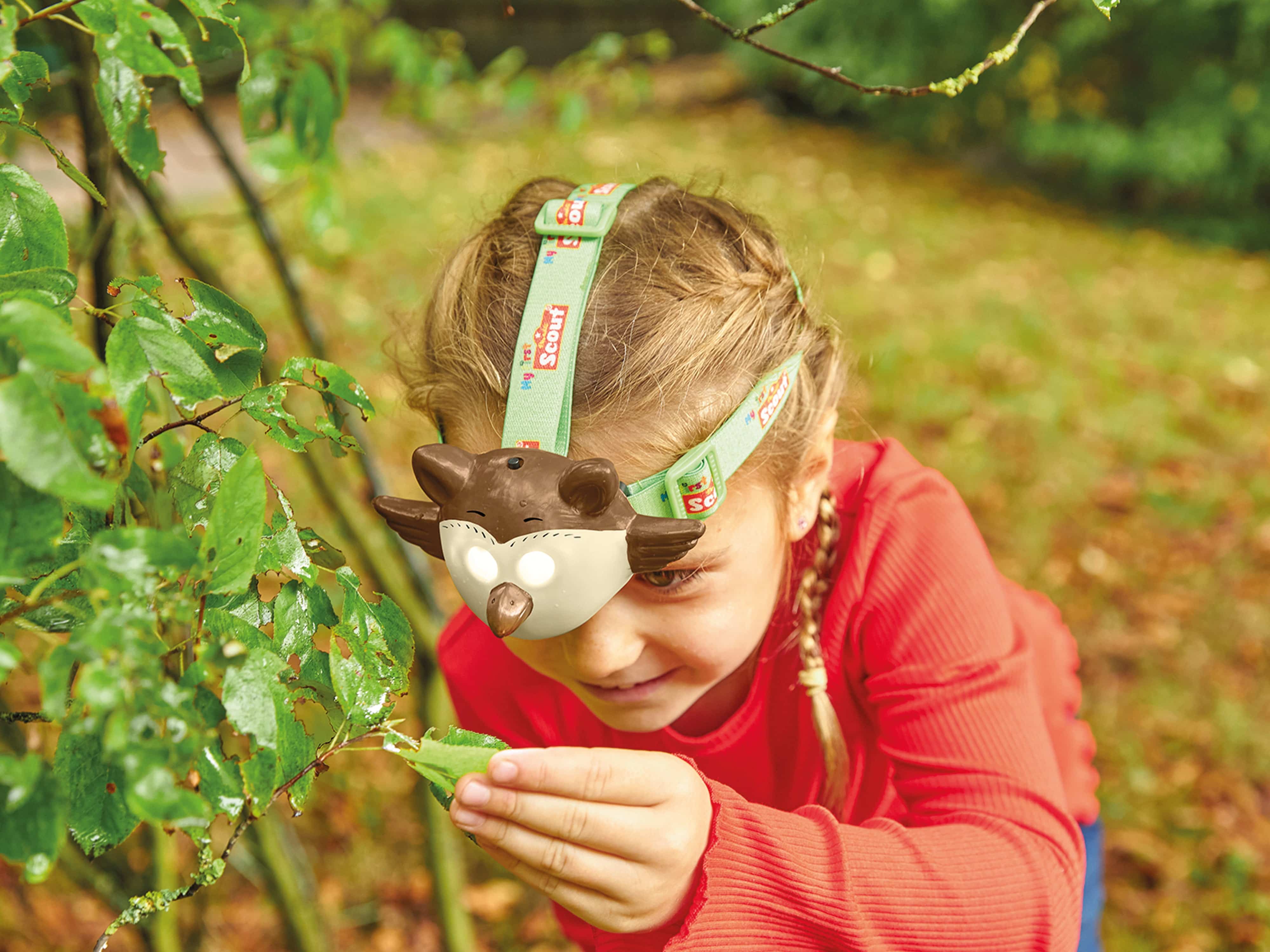 SCOUT LED-Stirnlampe für Kinder