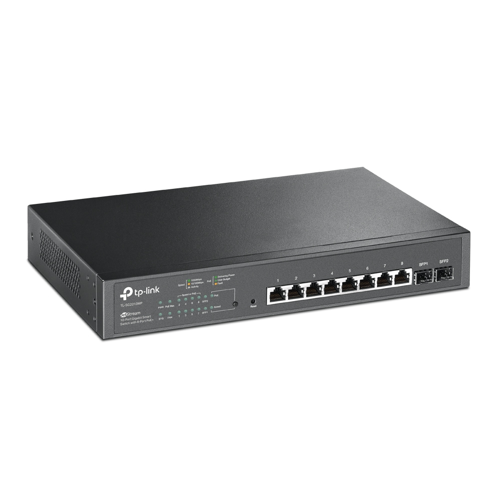 TP-LINK Switch 8x GE TL-SG2210MP (JetStream) POE