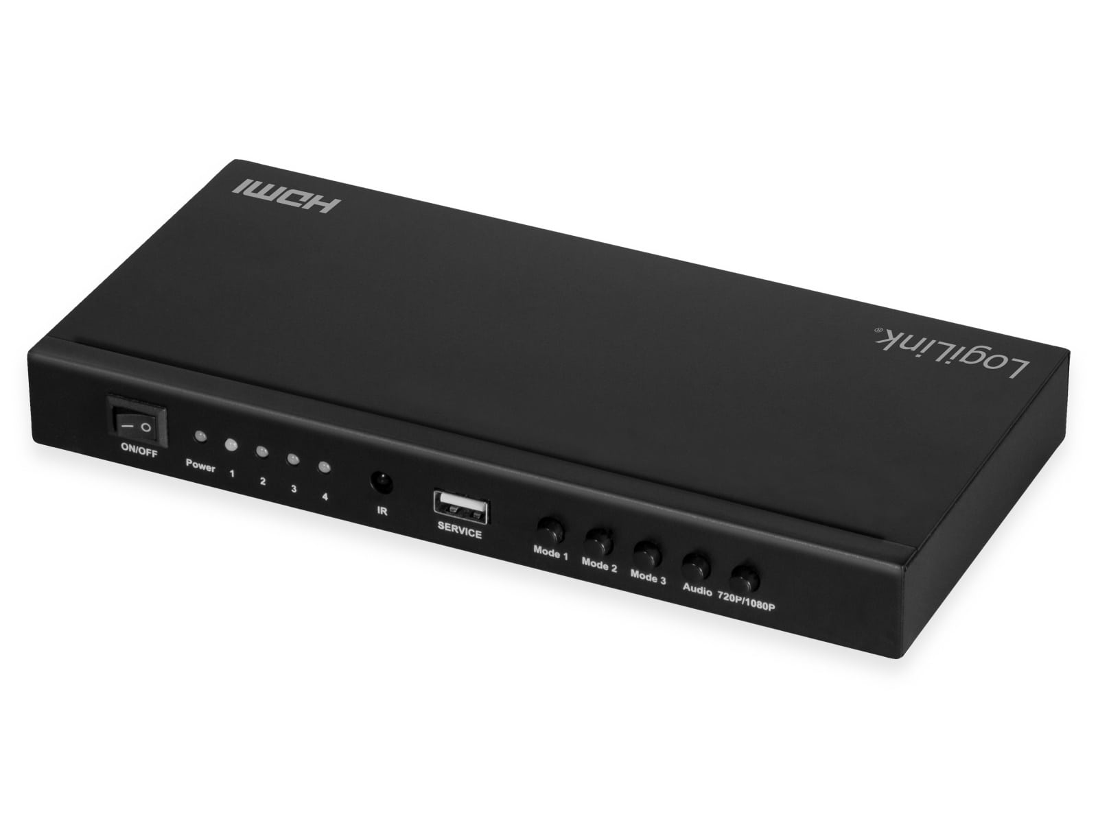 LOGILINK HDMI-Switch HD0052, 4x1-Port, 4K/60 Hz