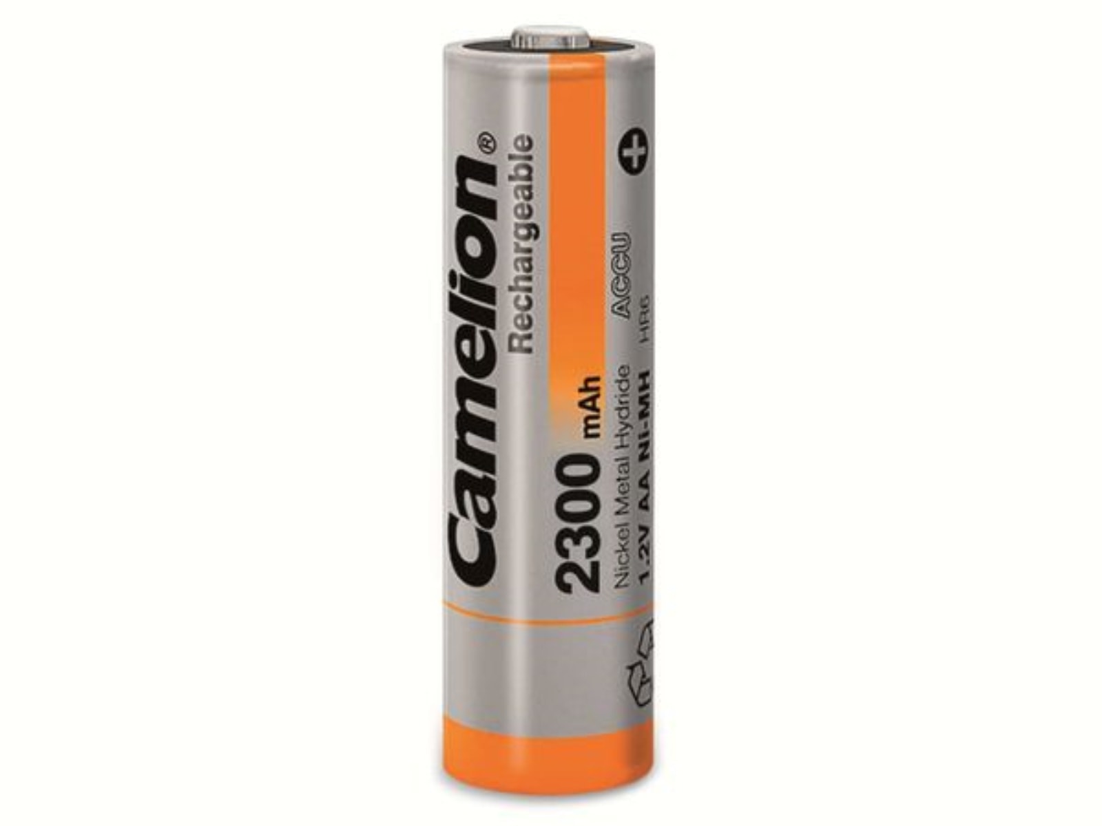 CAMELION NiMH-Mignon-Akku 2500 mAh, 2 Stück, mit Batterienbox