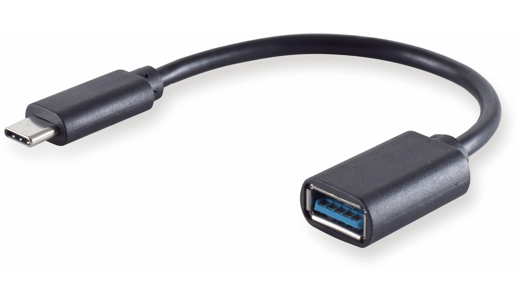 S-IMPULS USB-C Adapter zu USB-A, OTG, 10 cm Länge