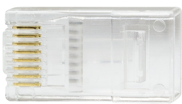 LOGILINK RJ45-Modularstecker, Cat.6, ungeschirmt, vorne offen, 50 Stk.