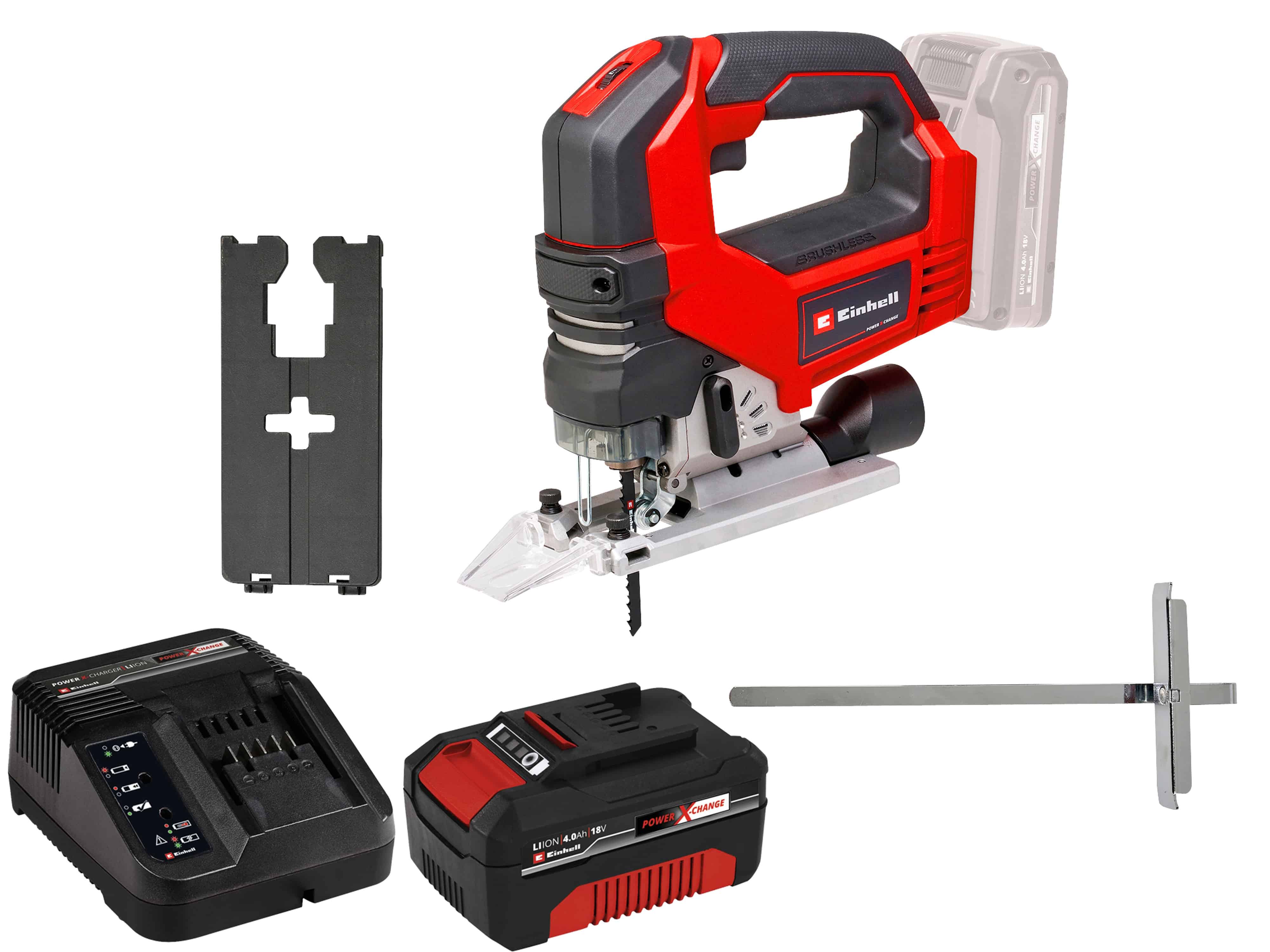 EINHELL Akku-Stichsäge TP-JS 18/135 Li BL Kit (1x 4,0 Ah)