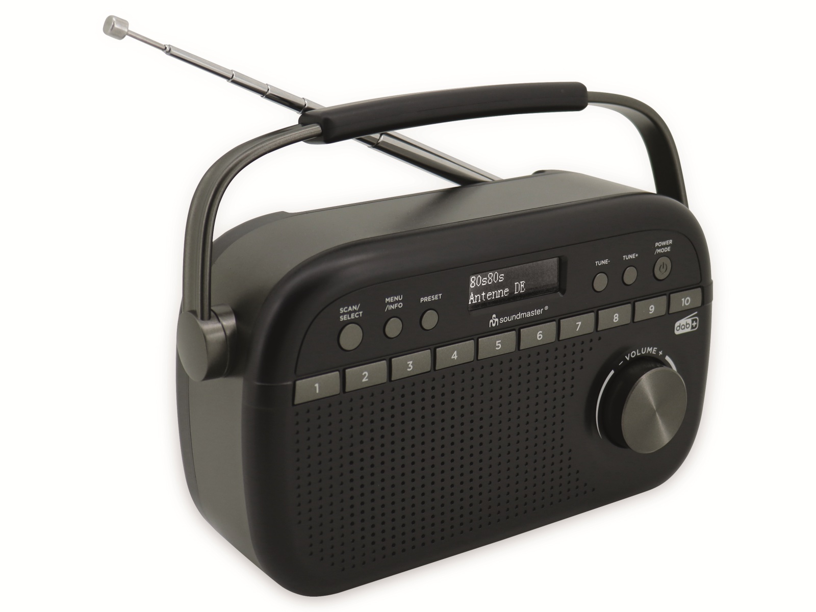 SOUNDMASTER DAB+/UKW-Radio DAB280, schwarz