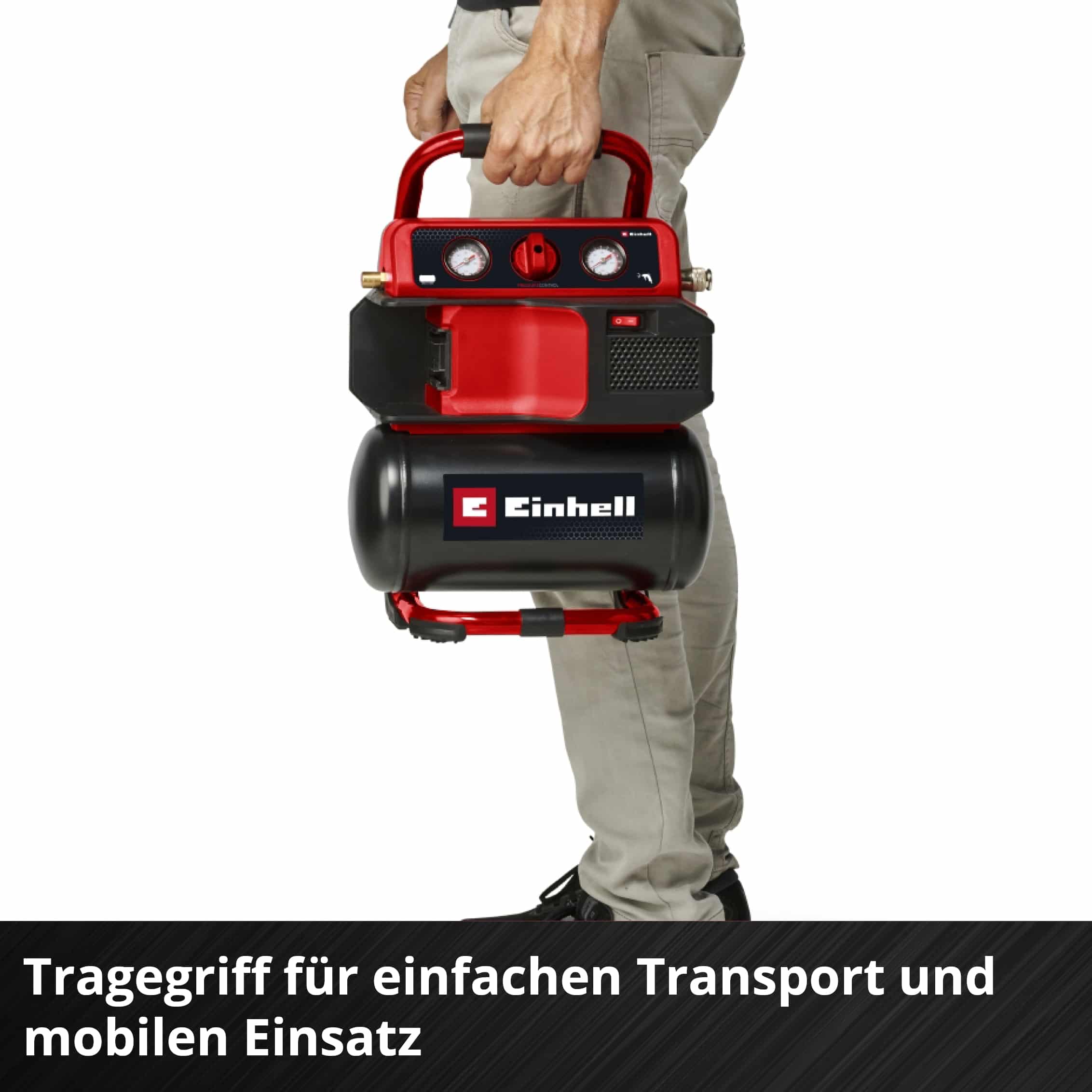 EINHELL Akku-Kompressor TE-AC 18/75 Li OF-Solo