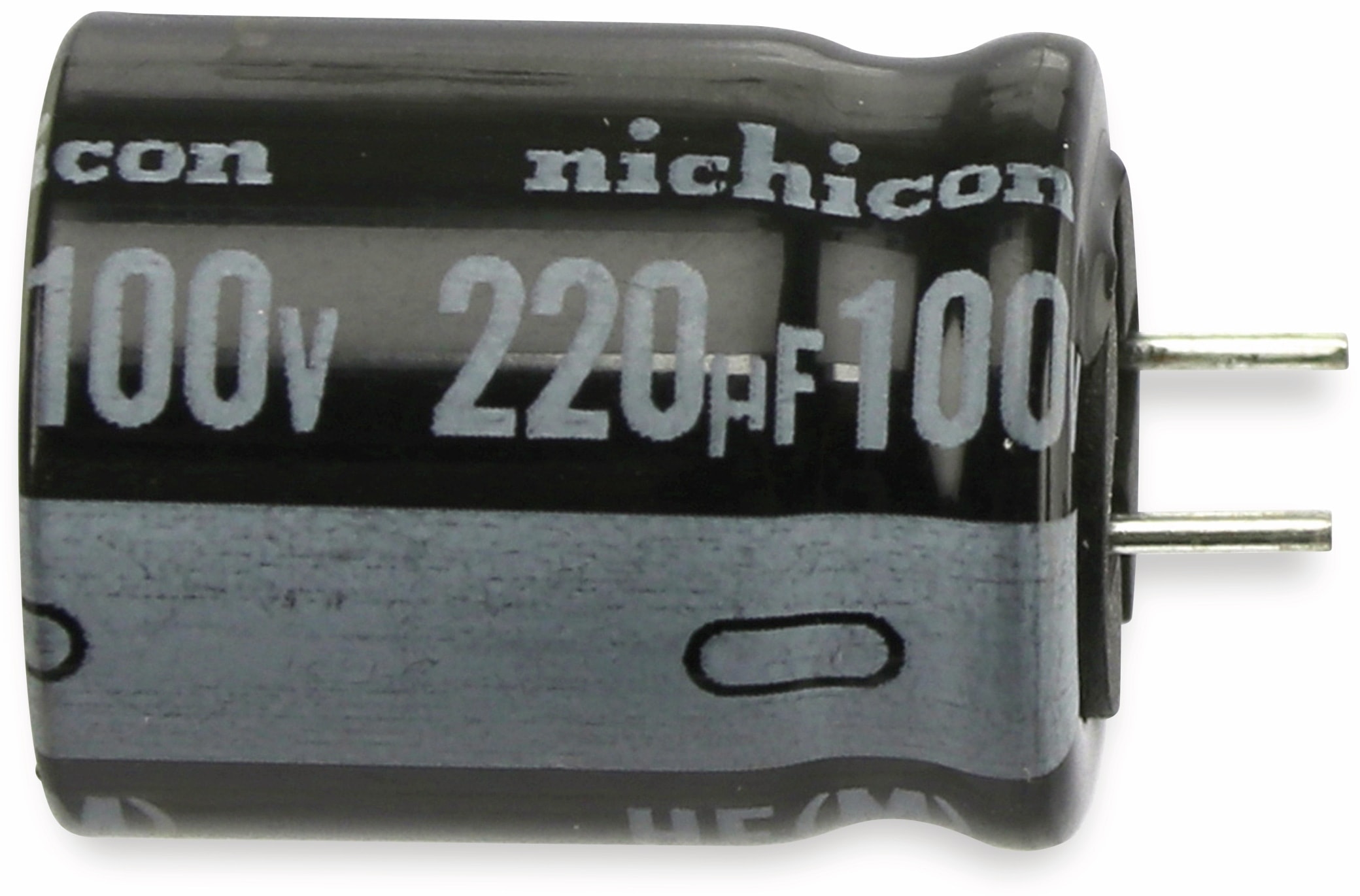 NICHICON Hochvolt-Elko 220 µF/100 V
