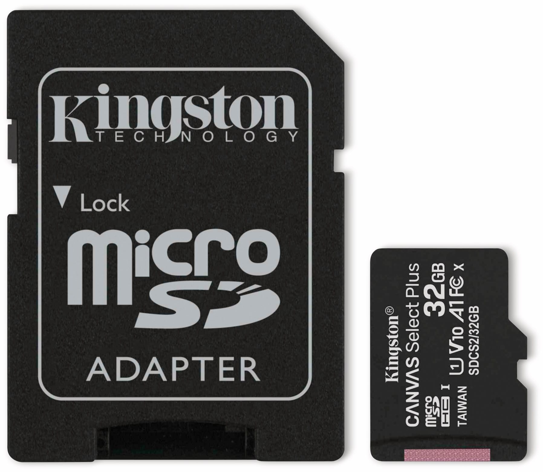 KINGSTON MicroSD-Card Canvas Select Plus, 32 GB