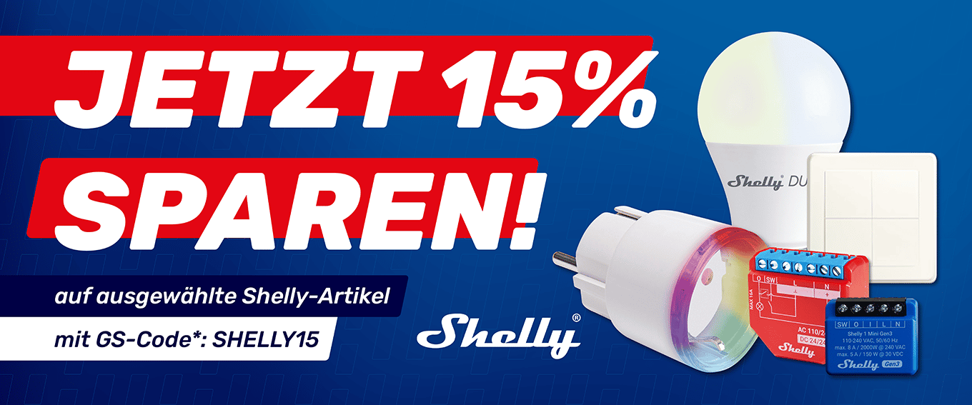 Jetzt 15% sparen!