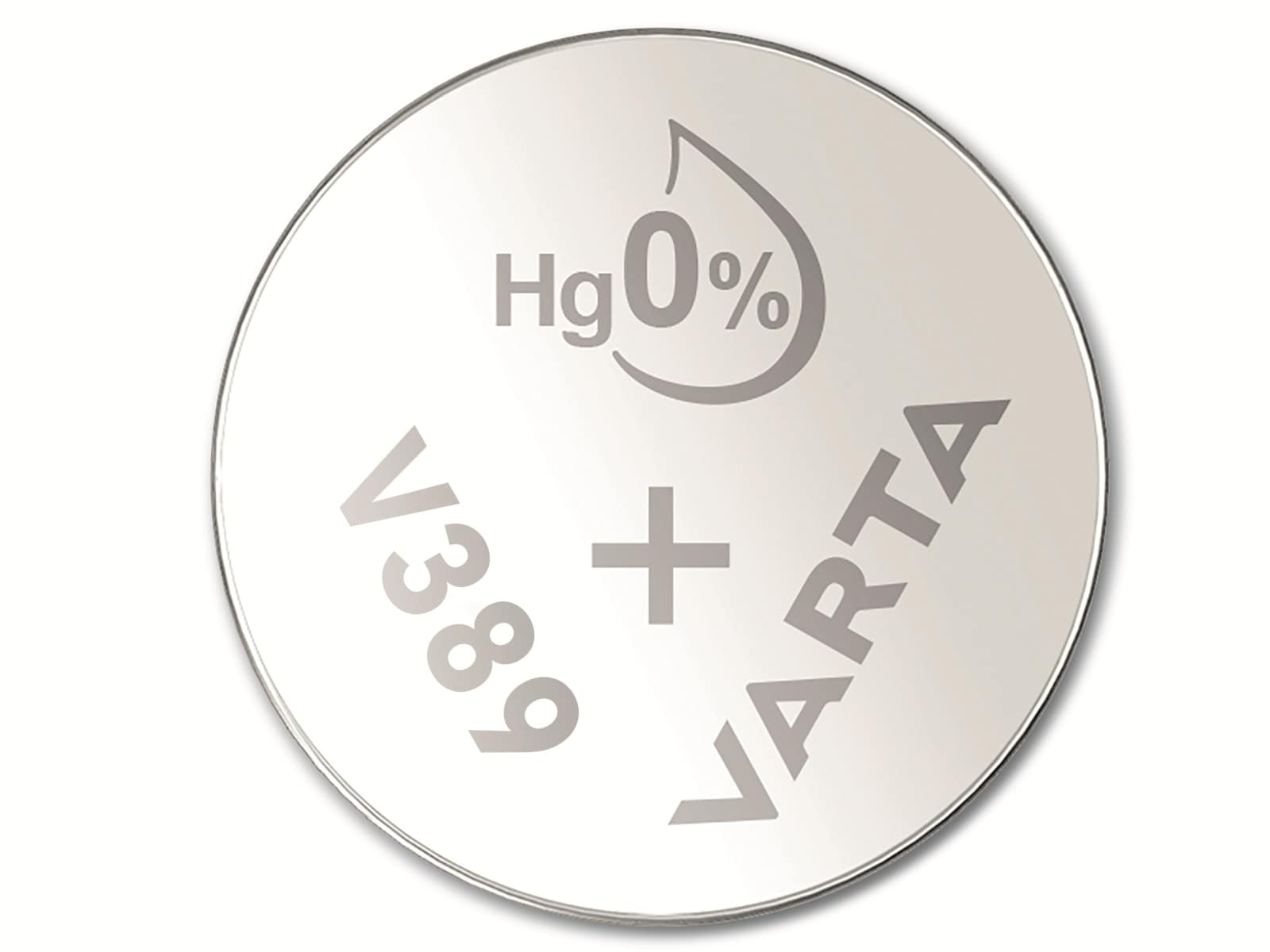 VARTA Knopfzelle Silver Oxide, 389 SR54, 1.55V, 10 Stück