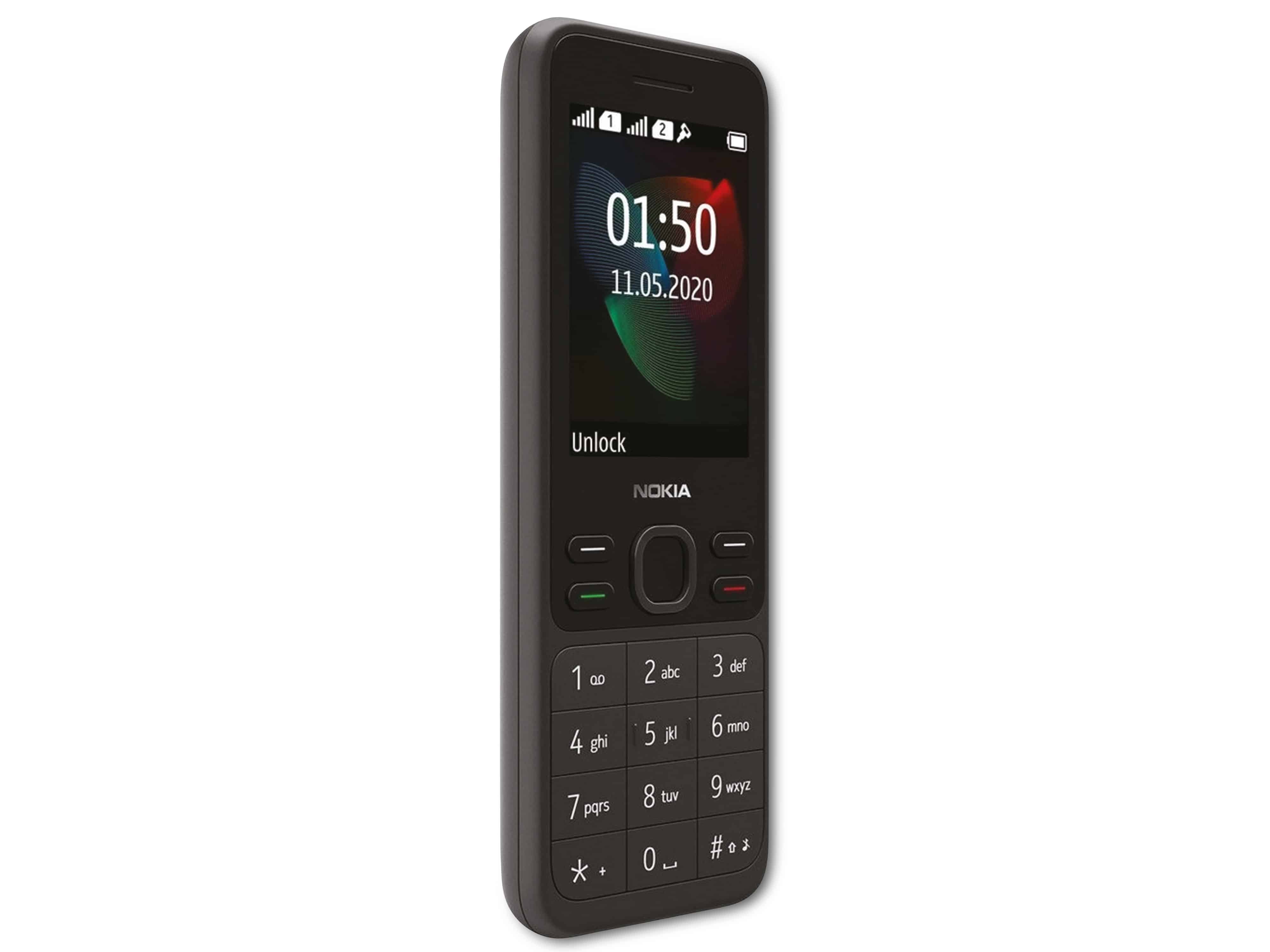 NOKIA Handy 150, schwarz, Dual-SIM