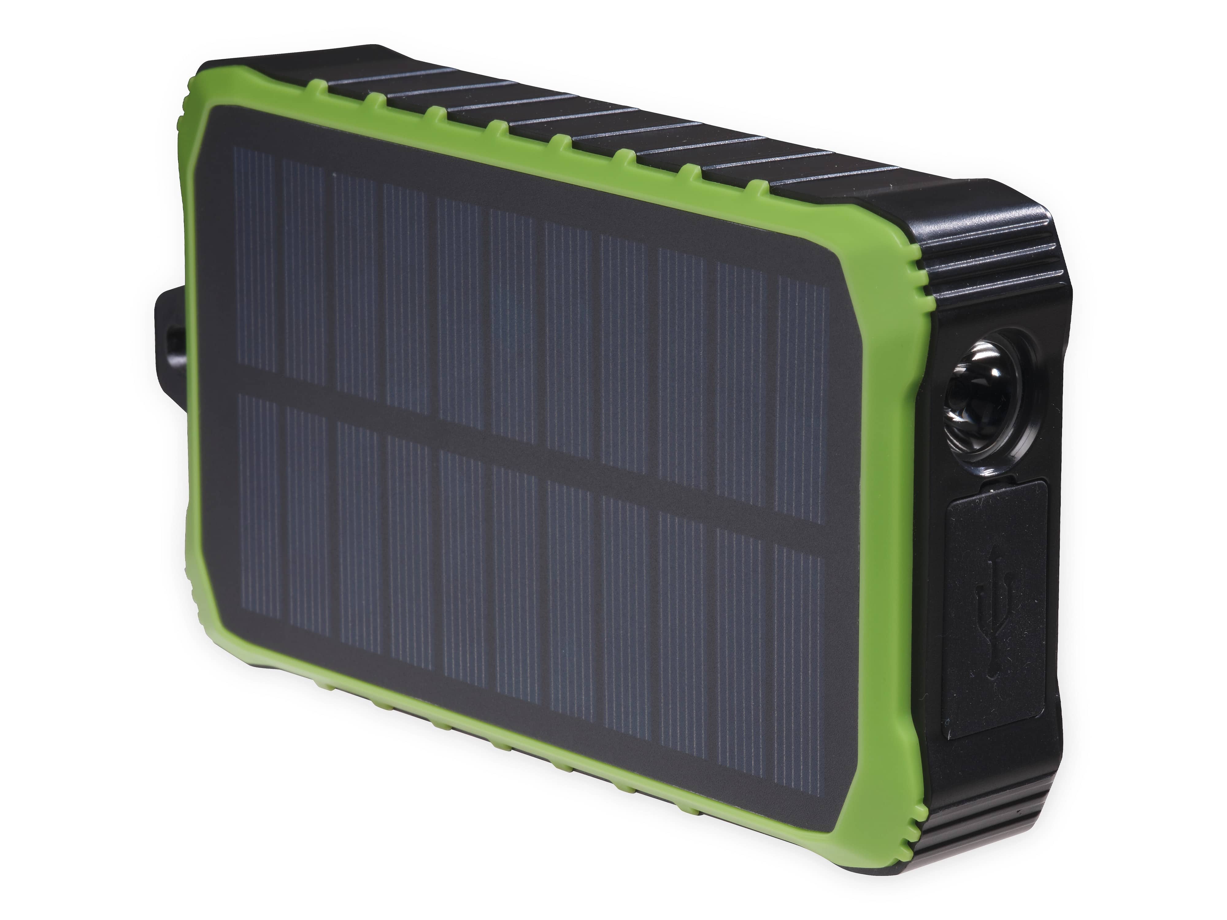 DENVER Solar Powerbank PSO-10012, 10.000 mAh, 2x USB-A