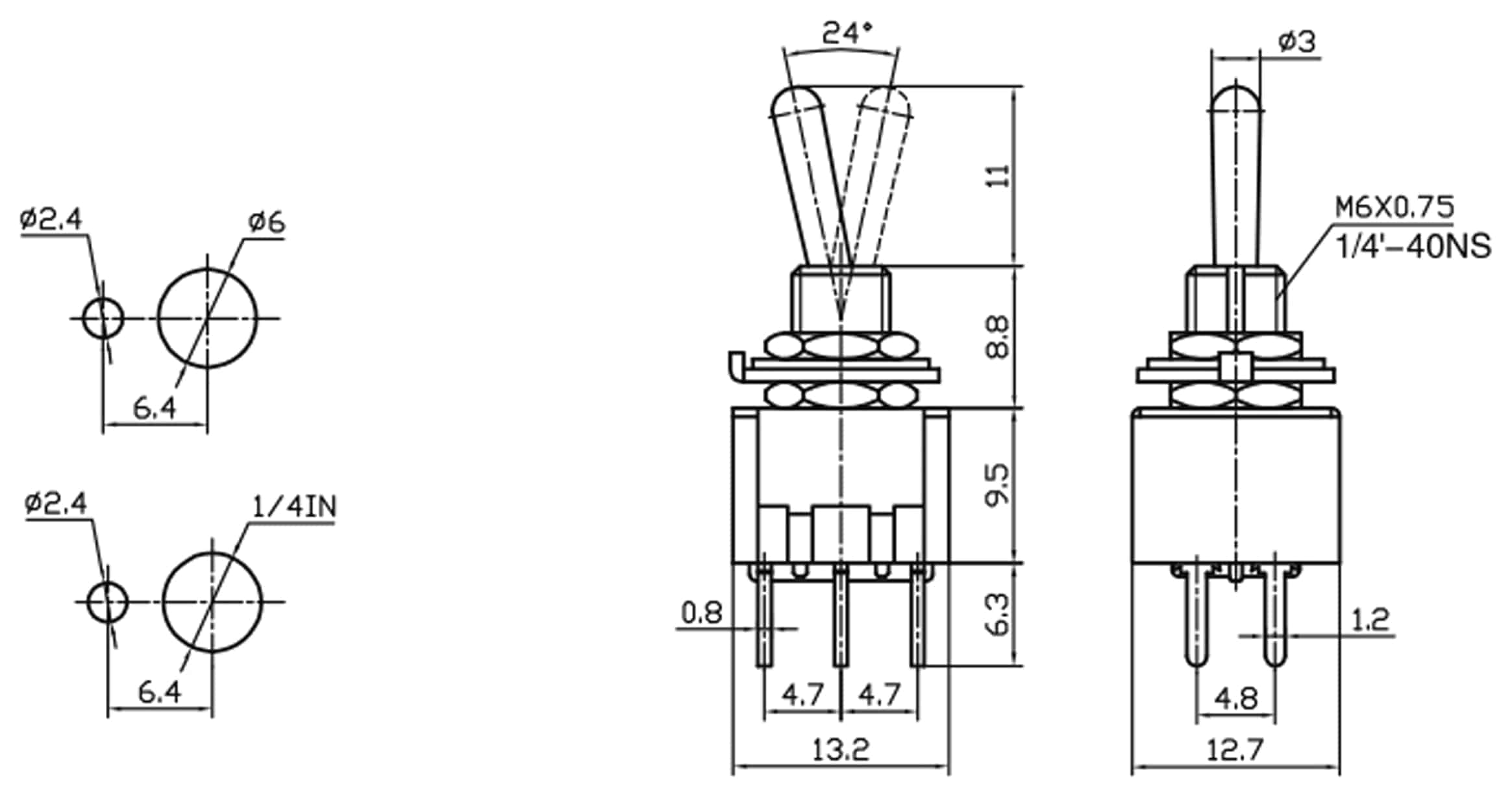 Kipptaster MTS-223-A2