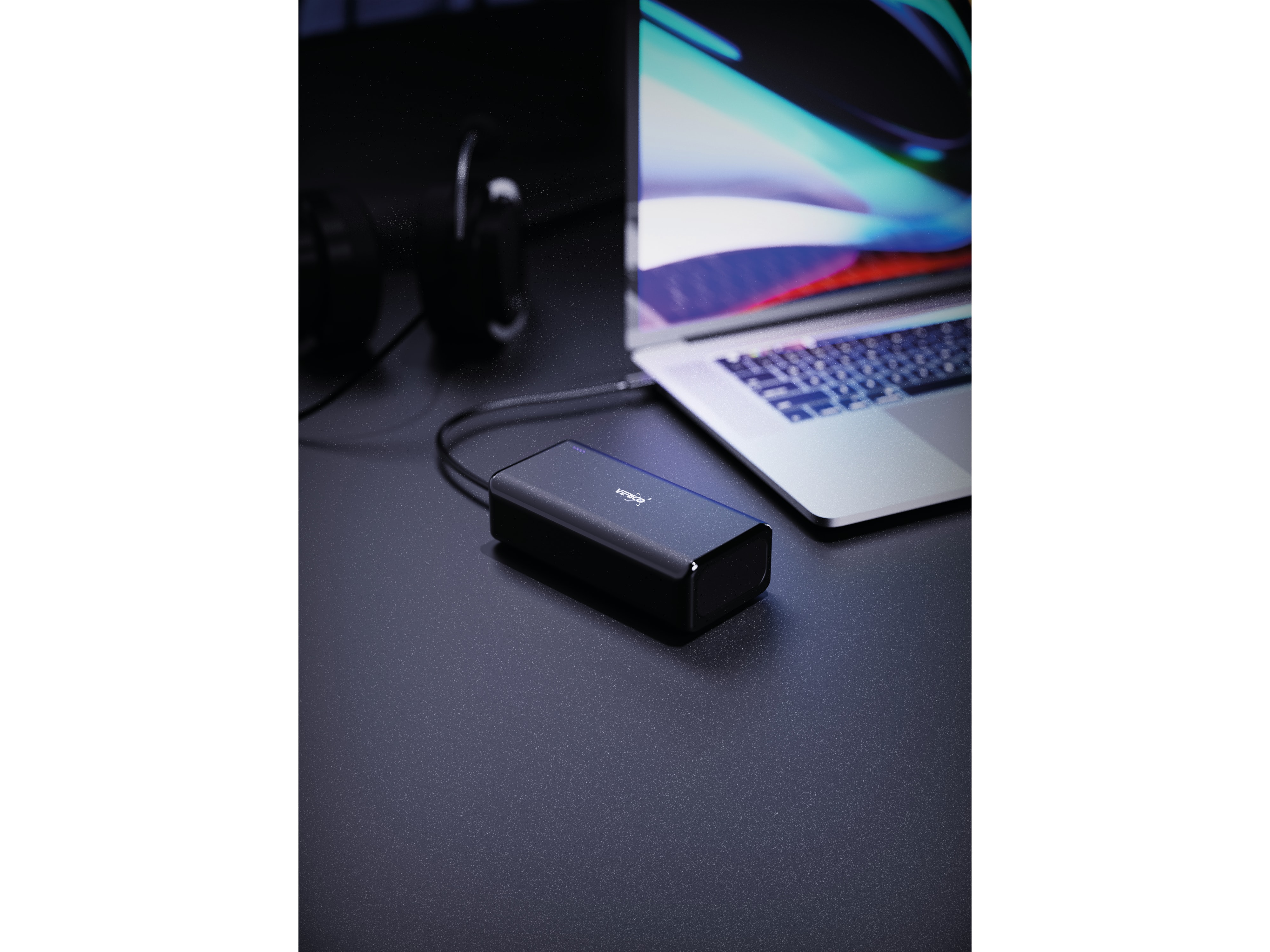 VERICO USB Powerbank Power Pro PD V2, 30.000mAh, schwarz