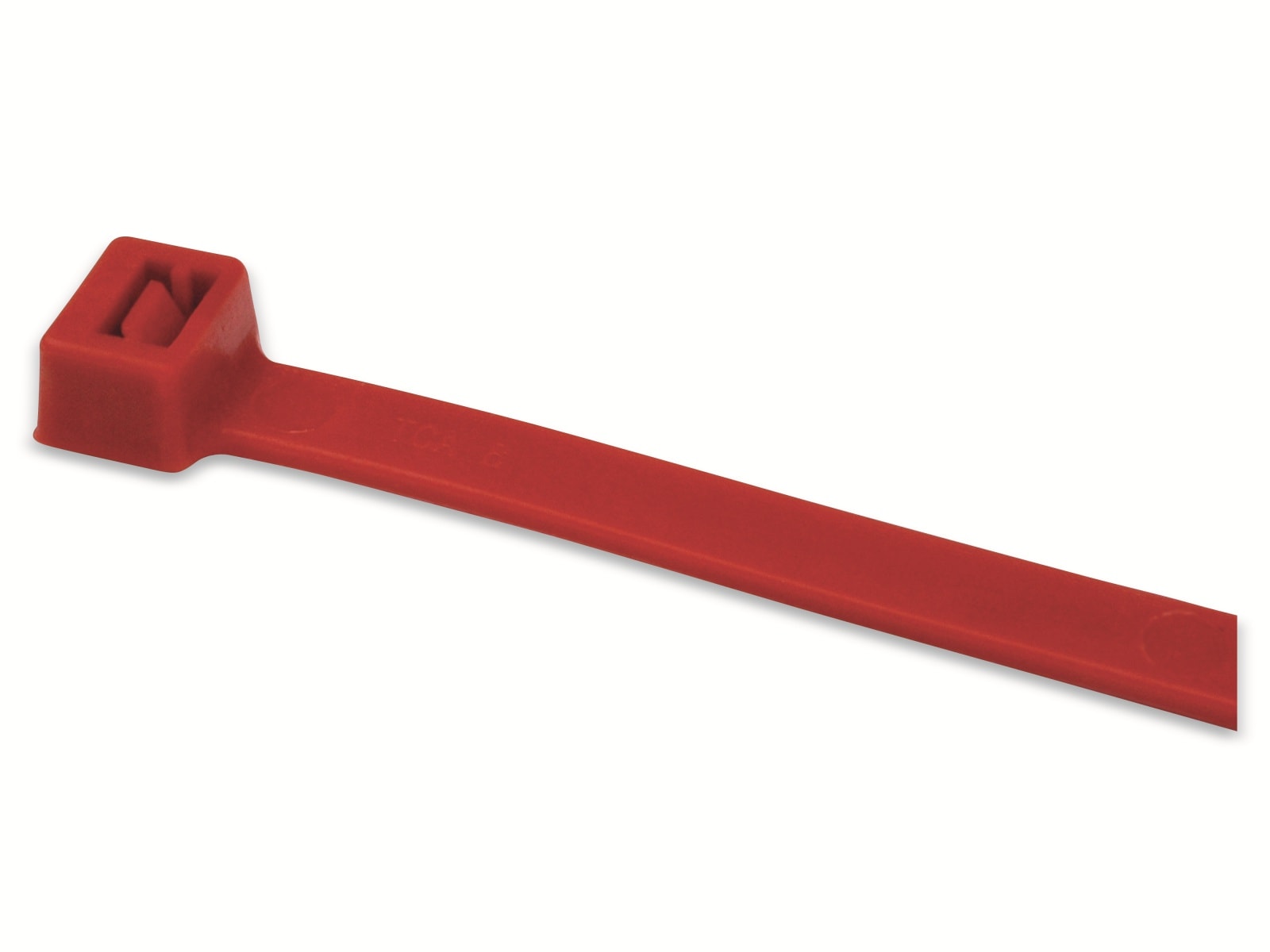 HELLERMANNTYTON Kabelbinder innenverzahnt, 116-08012, 210x4, rot, 100 Stück