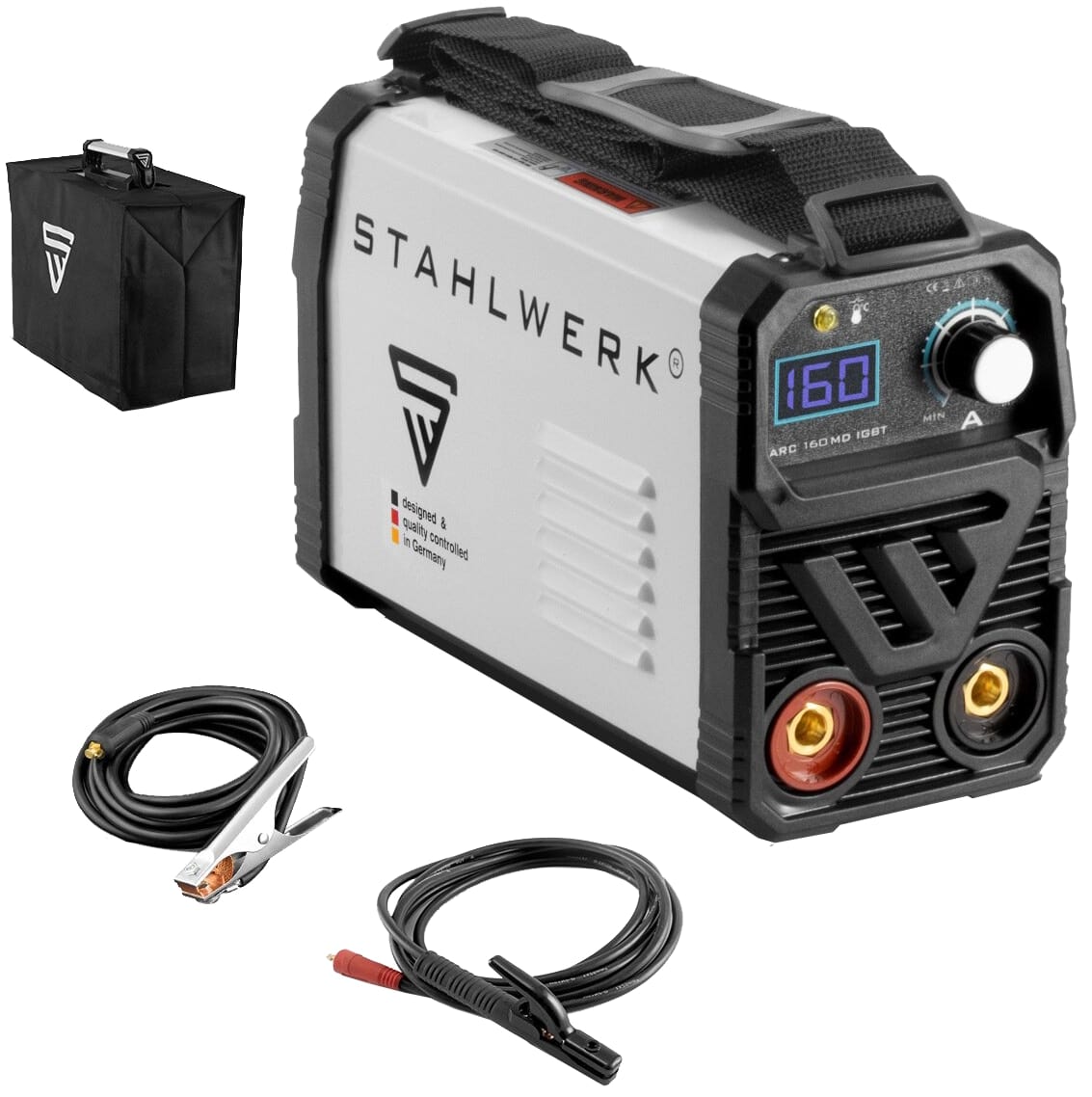 STAHLWERK Schweißgerät ARC 160 MD, 1146, Lift-TIG Inverter mit 160 Ampere