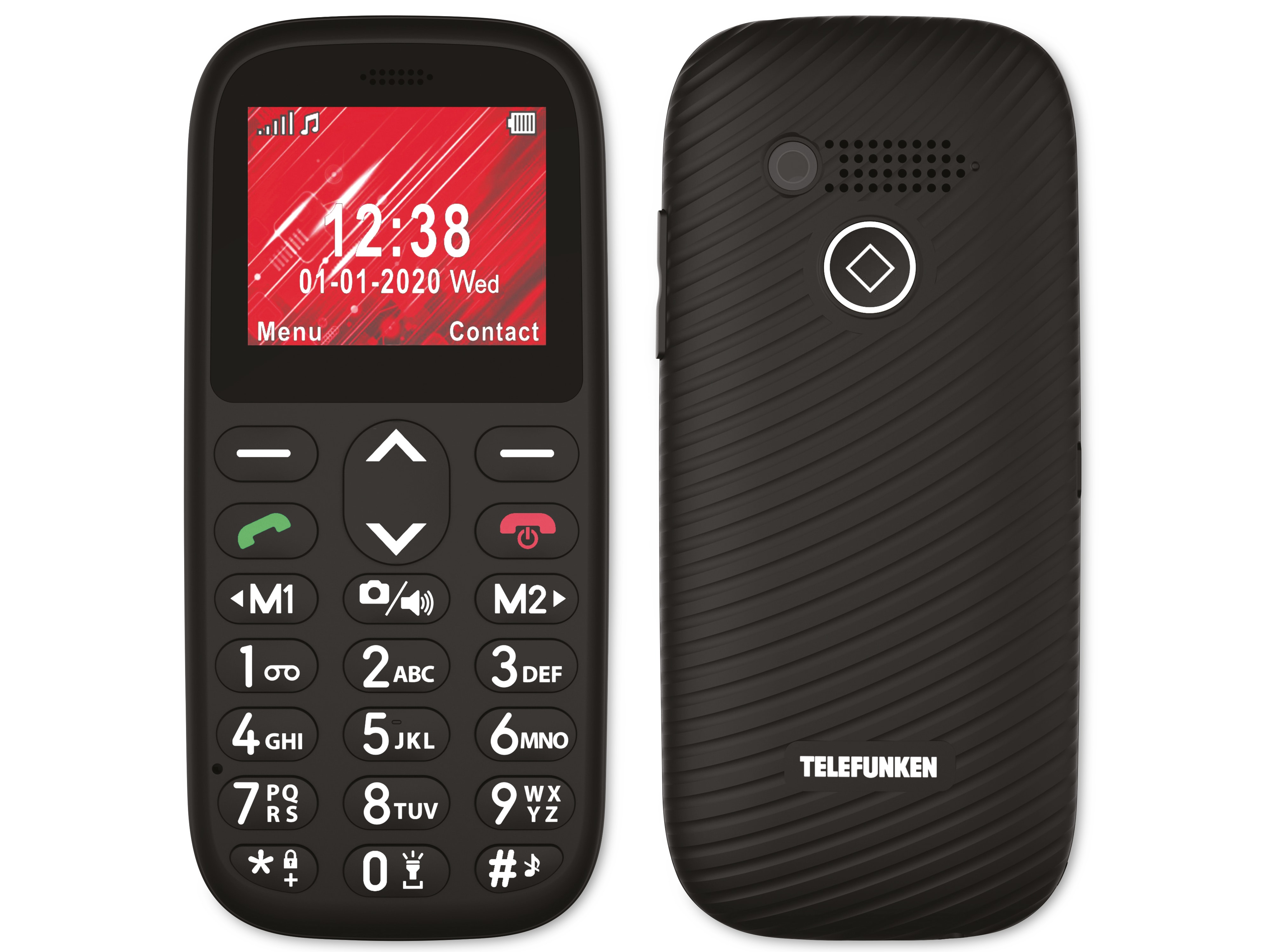 Telefunken Handy S410, schwarz