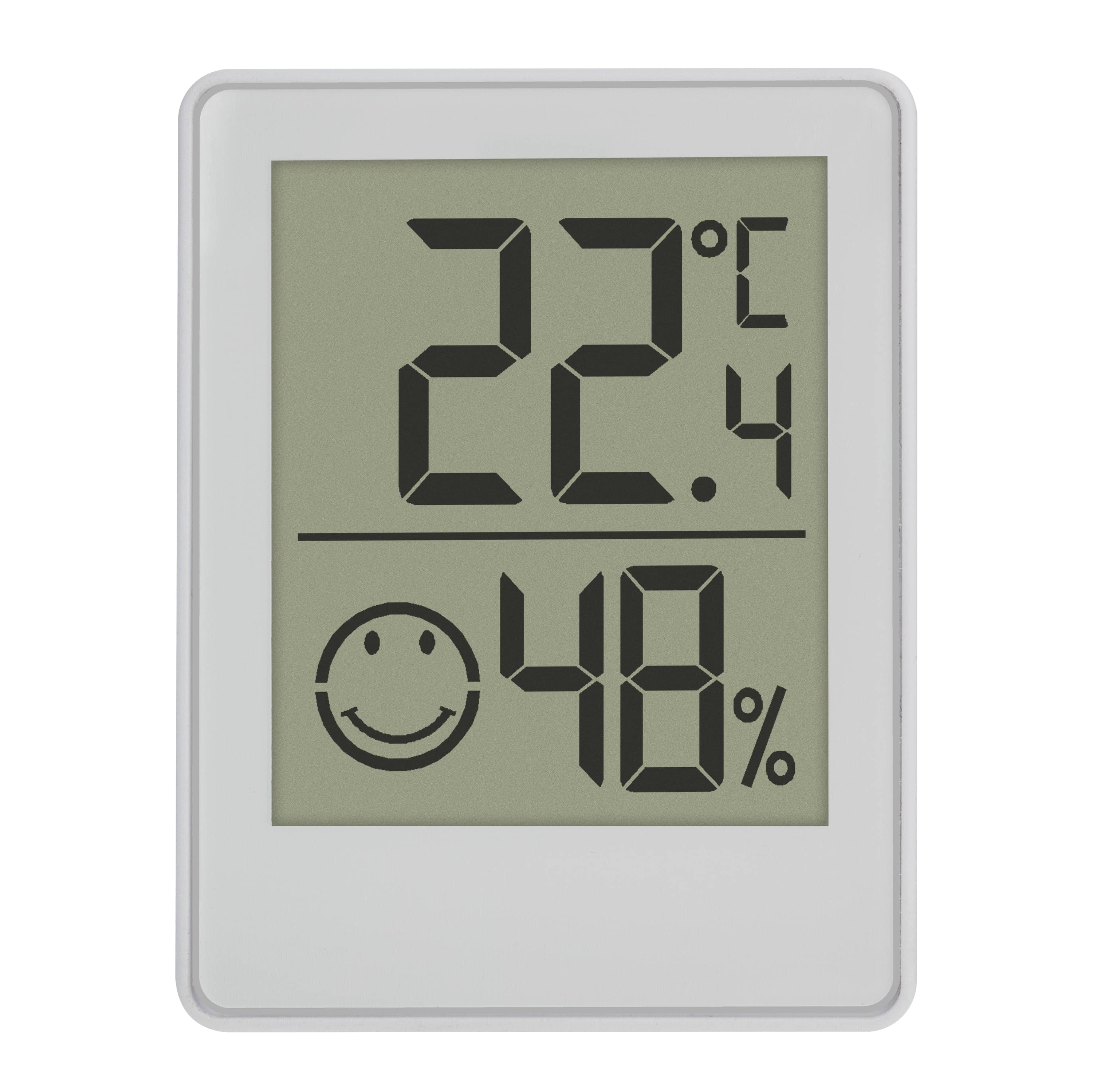 TFA Digitales Thermo-Hygrometer 30.5039.02, weiß