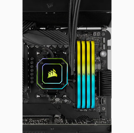 CORSAIR Arbeitsspeicher Vengeance RGB RS, DDR4, Kit, 64 GB