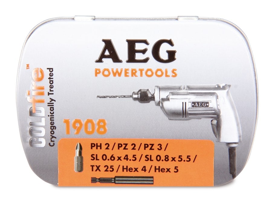 AEG Retro-Bitsatz POWERTOOLS ColdFire 1908 (4932 4300 03)