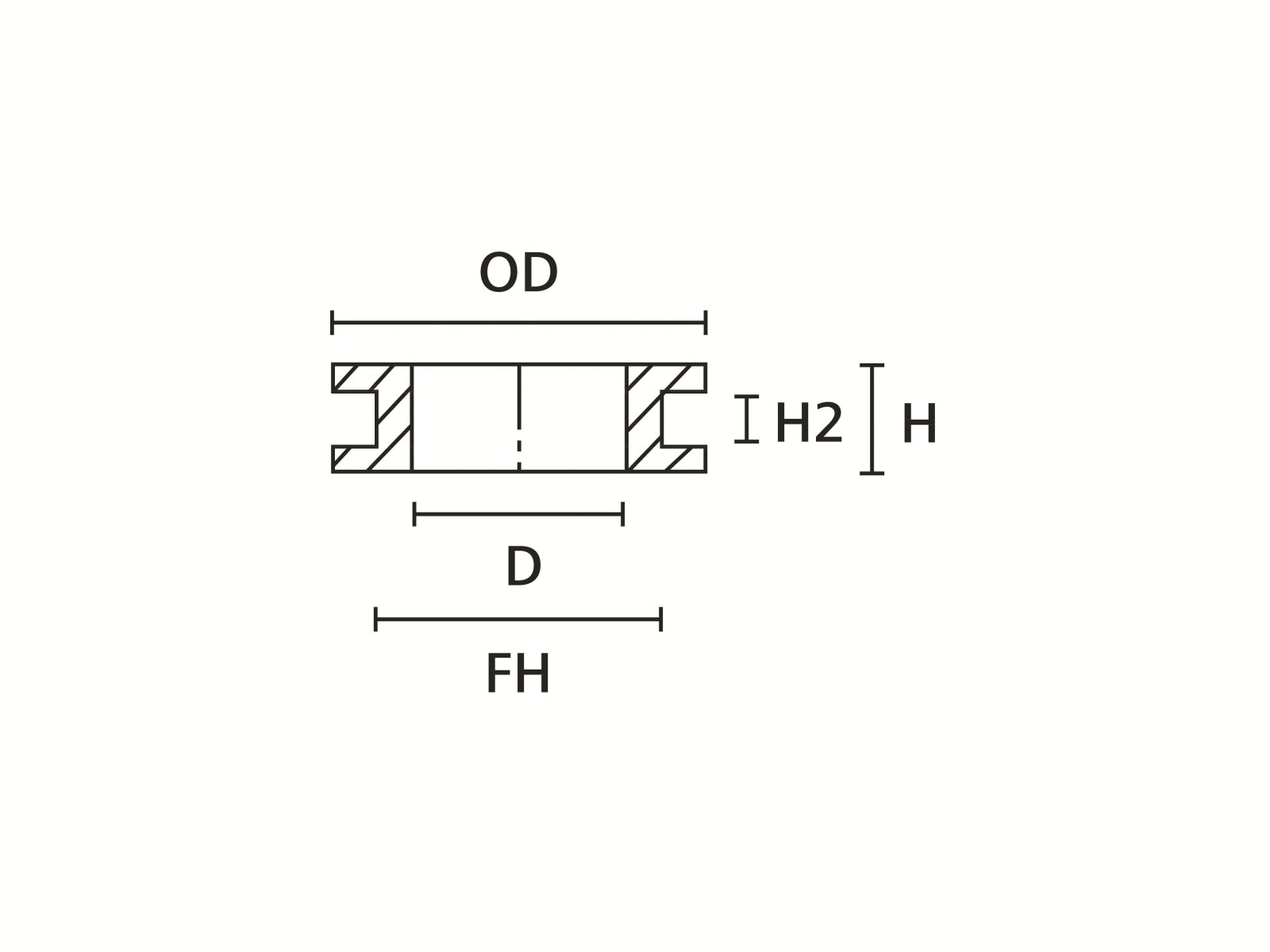 HELLERMANNTYTON Durchführungstülle, 633-03050, Schwarz, PVC, ∅ 14 mm, 1 Stück