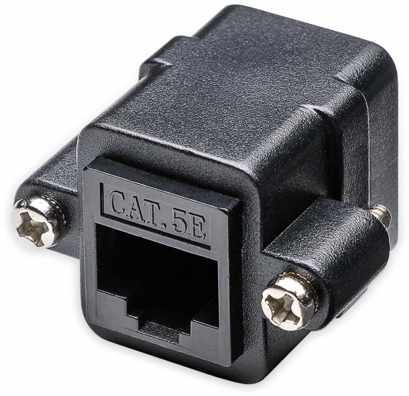 GOOBAY RJ-45 Verbinder CAT.5e, mit Montageflansch