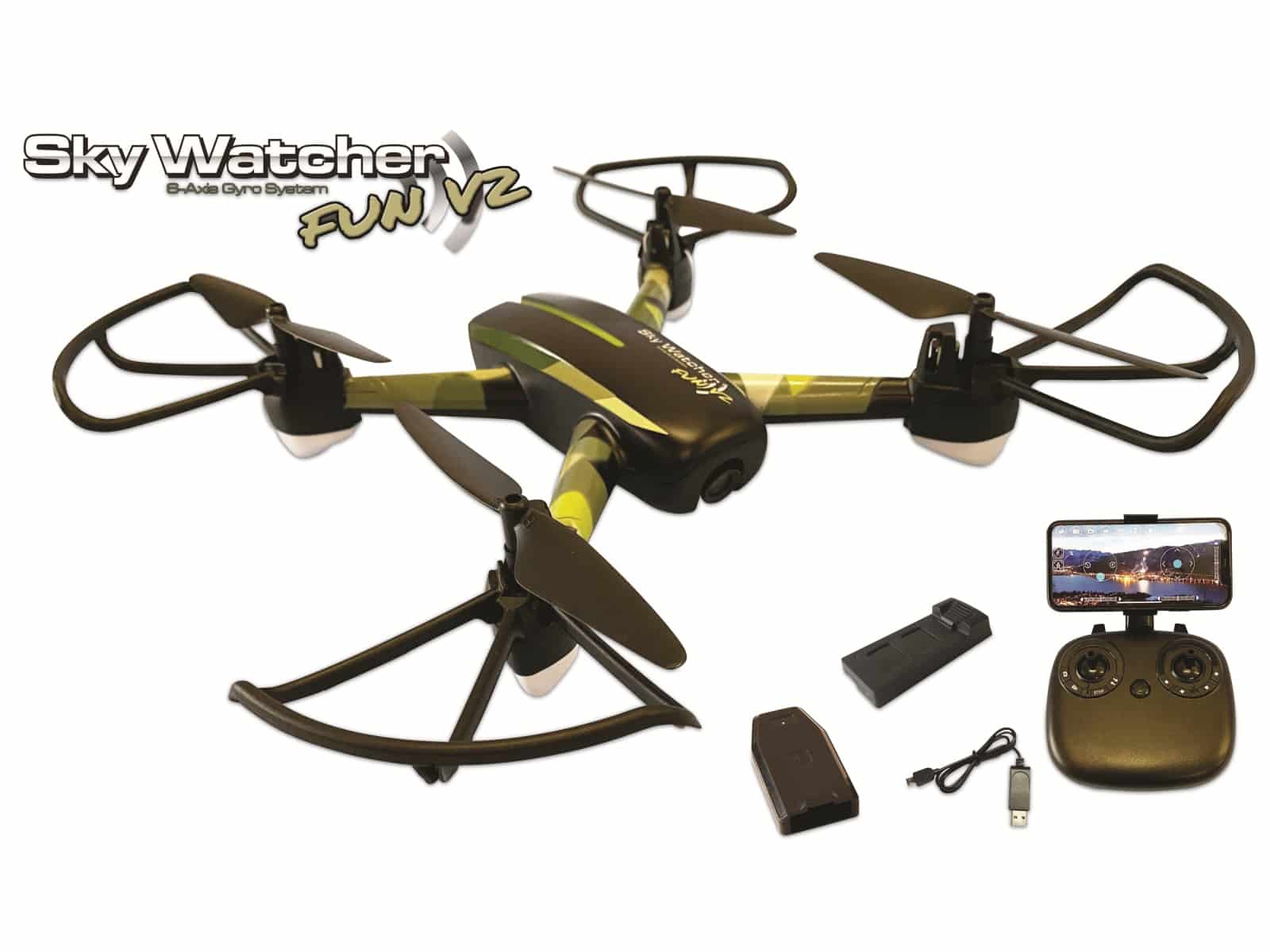 DF MODELS Quadrokopter SkyWatcher FUN V2 FPV, 9380