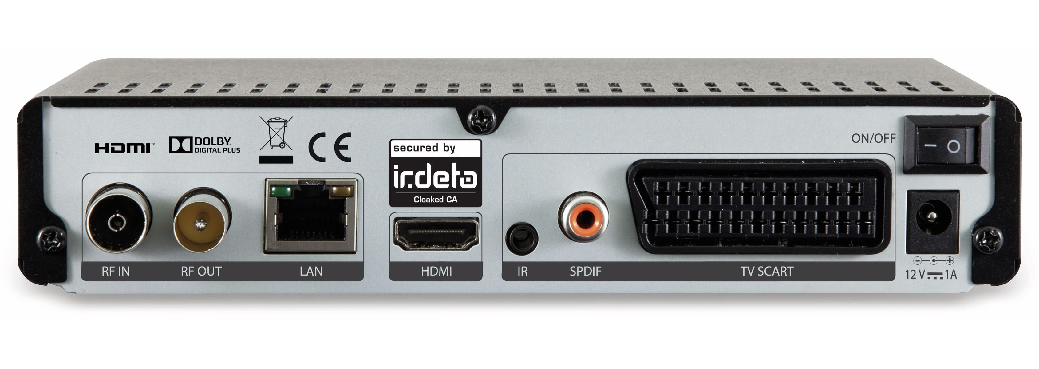 IMPERIAL DVB-T2 HD-Receiver TELESTAR T2 IR, Irdeto