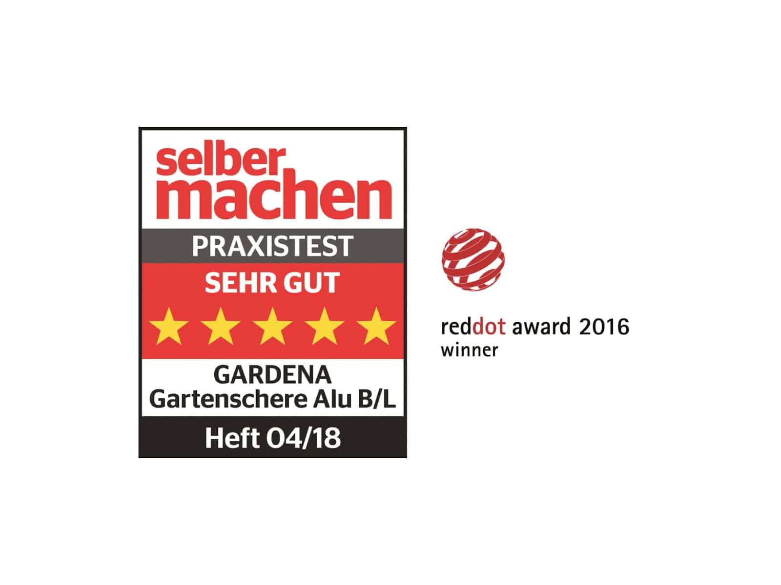 GARDENA Gartenschere 8906-20 B/L, Alu, Bypass