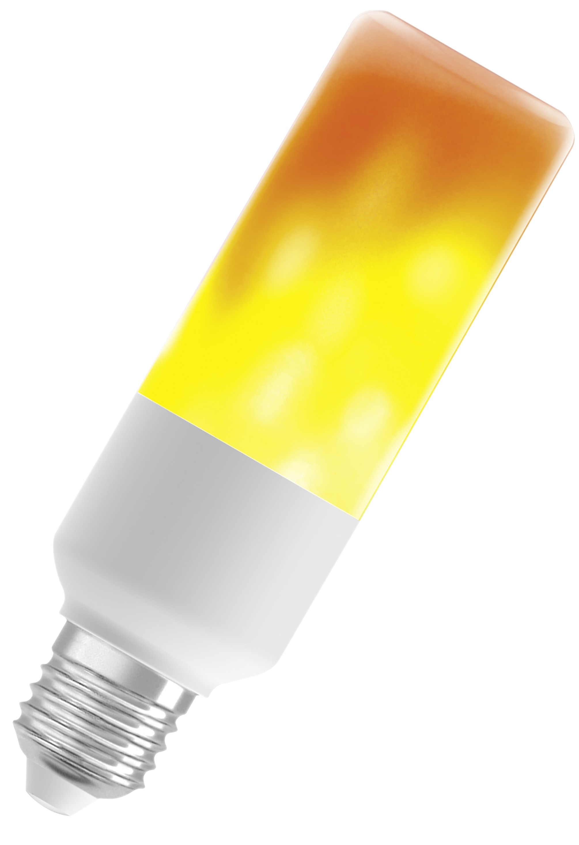 OSRAM Deko LED-Lampe Star Classic Stick Flame, E27, 0,5 W, 10 lm, 1500 K, Flammeffekt