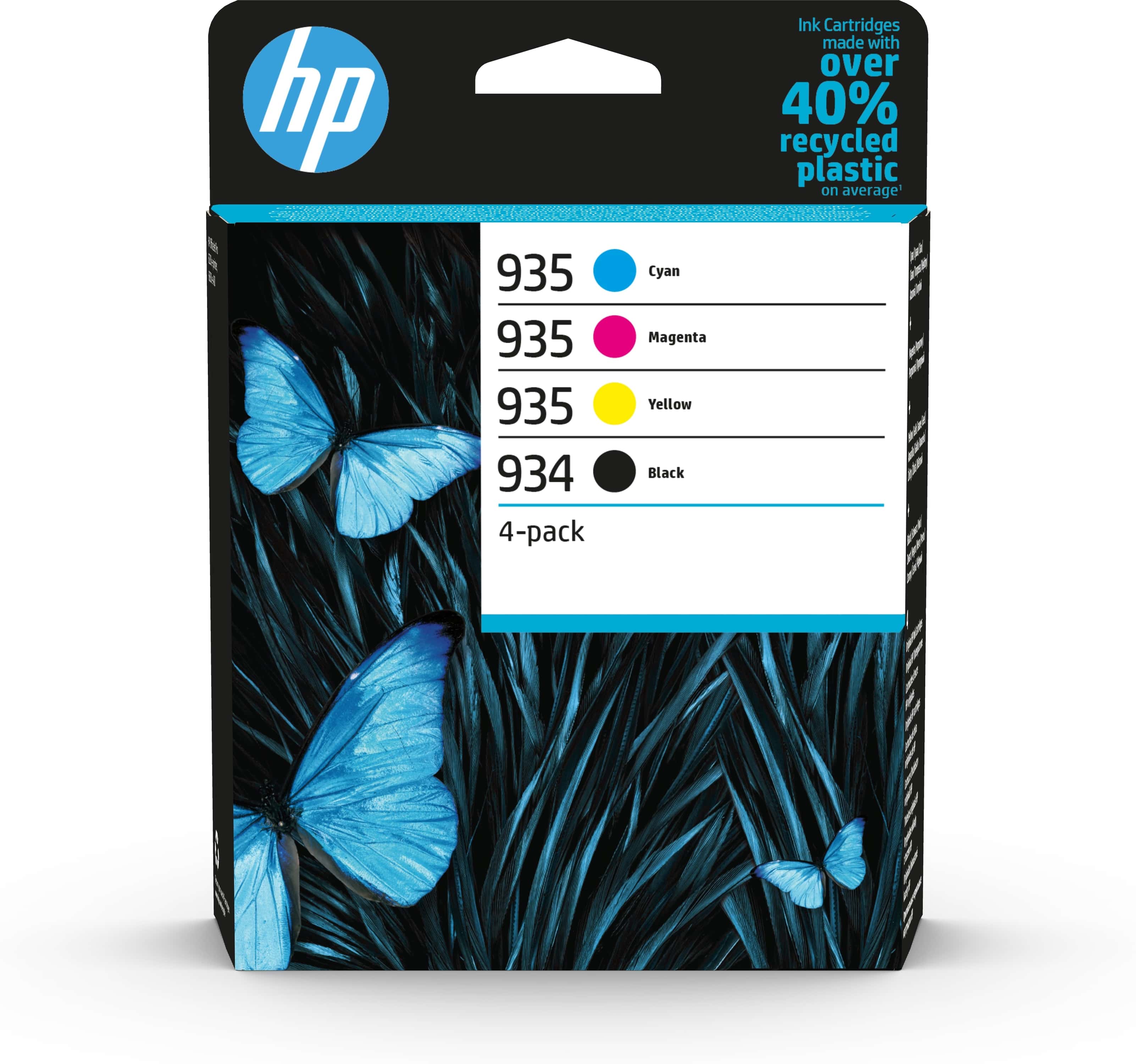 HP Tintenpatrone 934/935, 4er-Pack, Black, Yellow, Cyan, Magenta