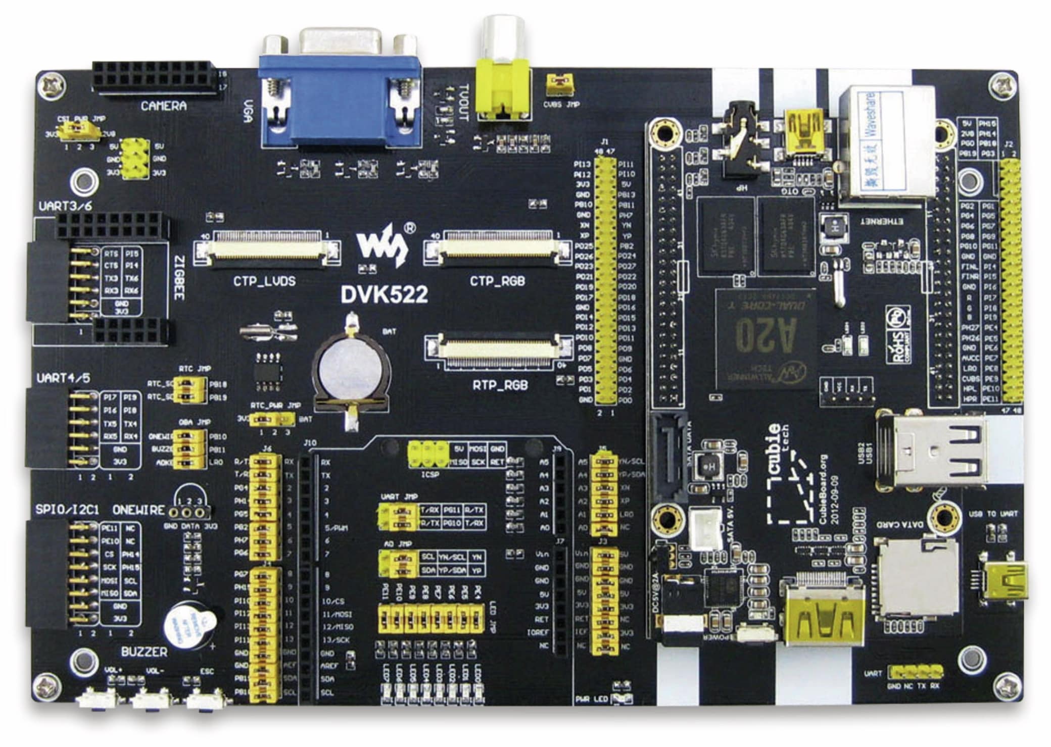 Cubieboard 1&2 DVK522 Kit