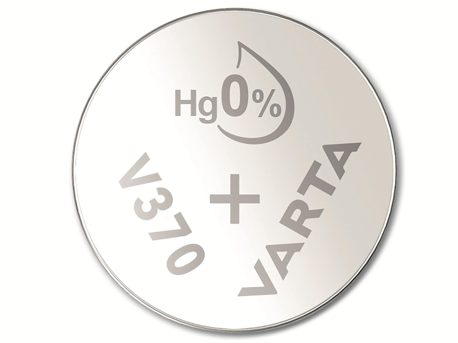 VARTA Knopfzelle Silver Oxide, 370 SR69, 1.55V, 10 Stück