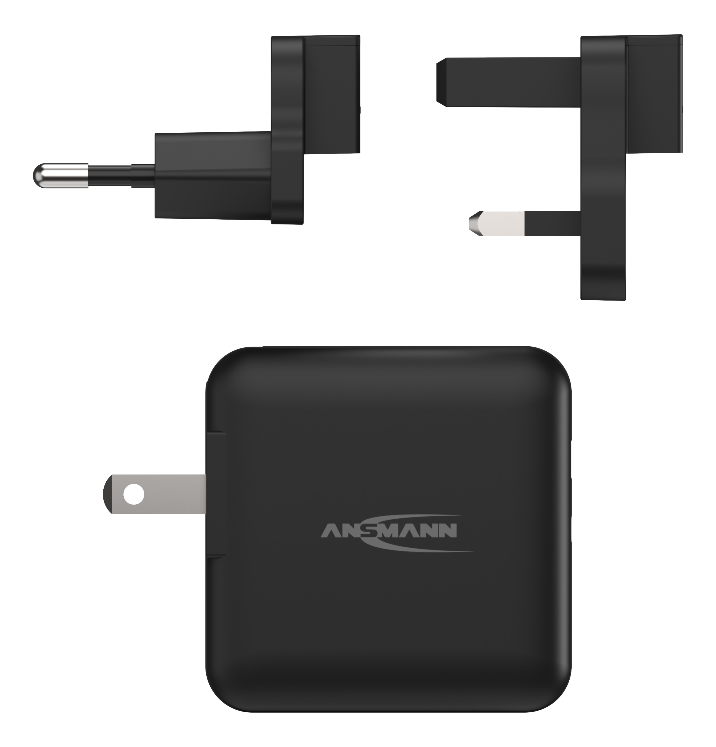 ANSMANN USB-Ladegerät Travel Charger TC230PD  3. 0A  30 Watt 2XUSB