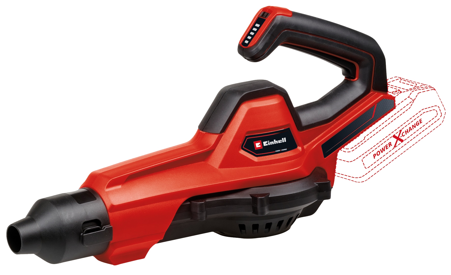 EINHELL Akku-Laubbläser GE-UB 18/250 Li E-Solo