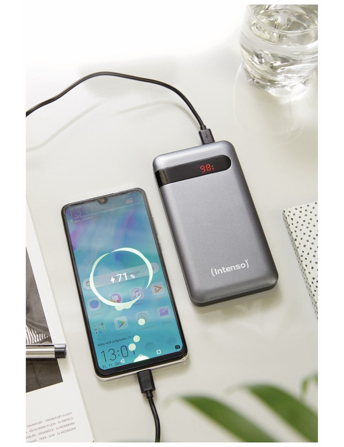 INTENSO USB Powerbank 7332330 PD10000, 10.000 mAh, schwarz