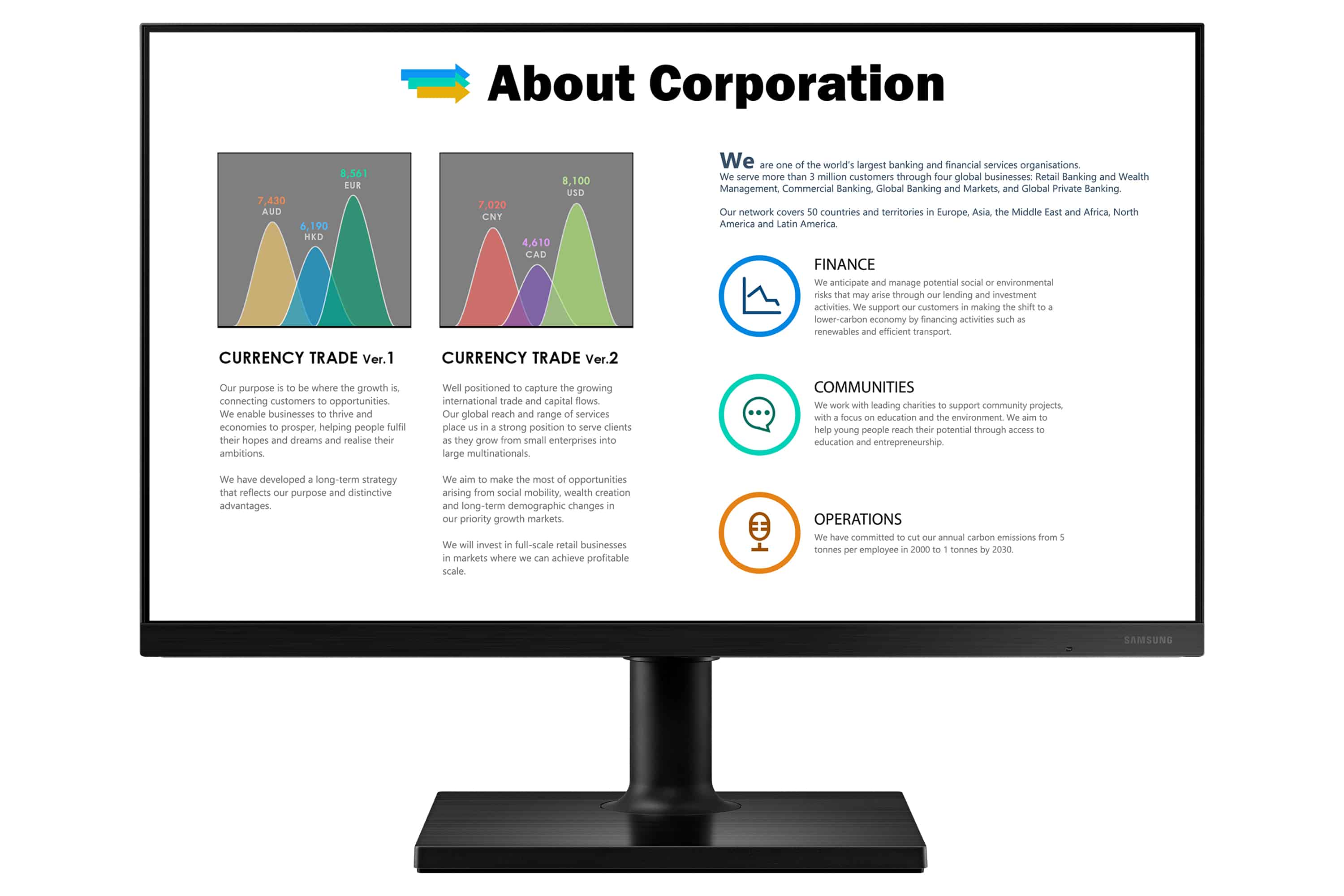 SAMSUNG Monitor 61cm/24'', LF24T450FQR