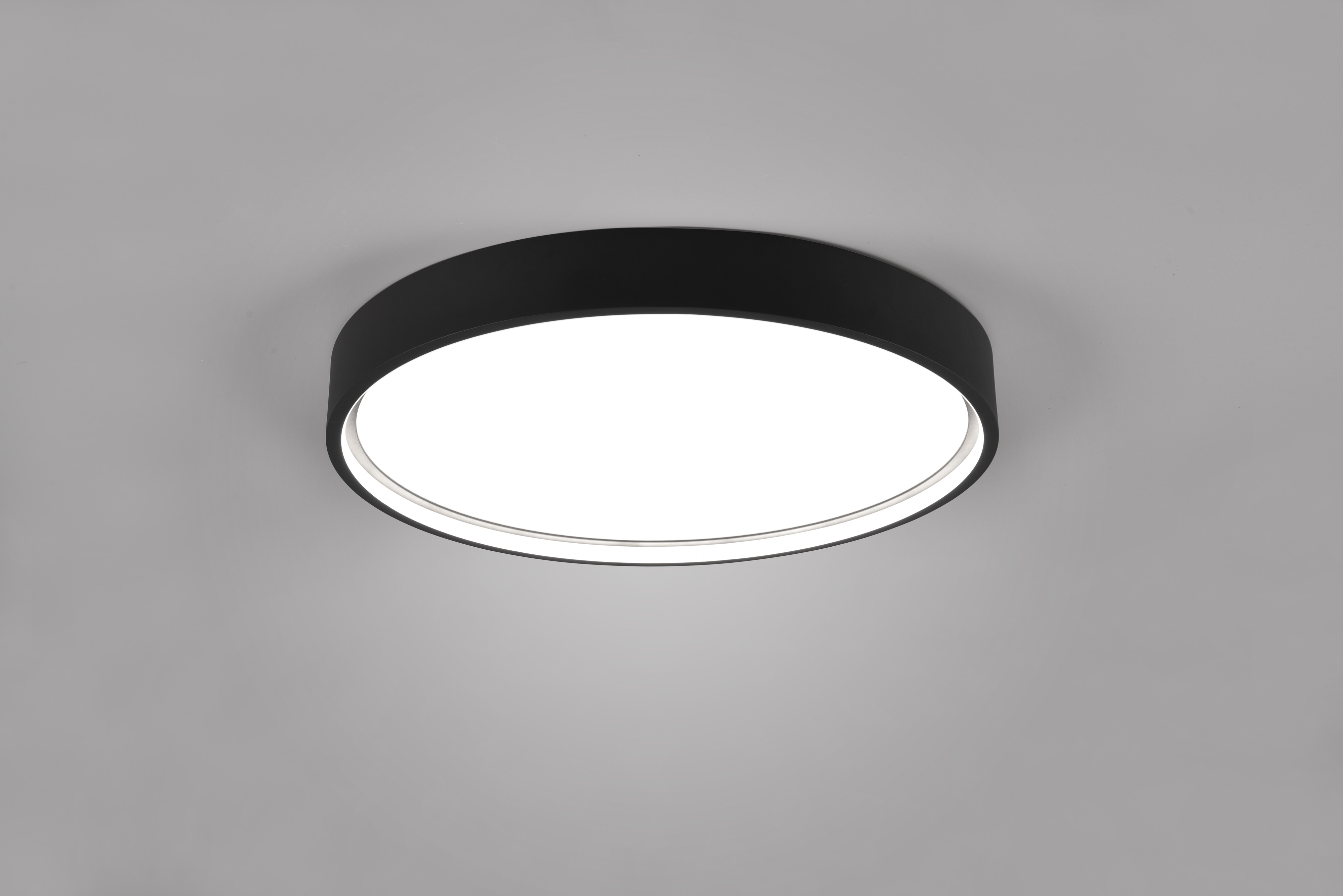 TRIO LED-Deckenleuchte Doha 641310232 schwarz, 29 W, 3260 lm, CCT 