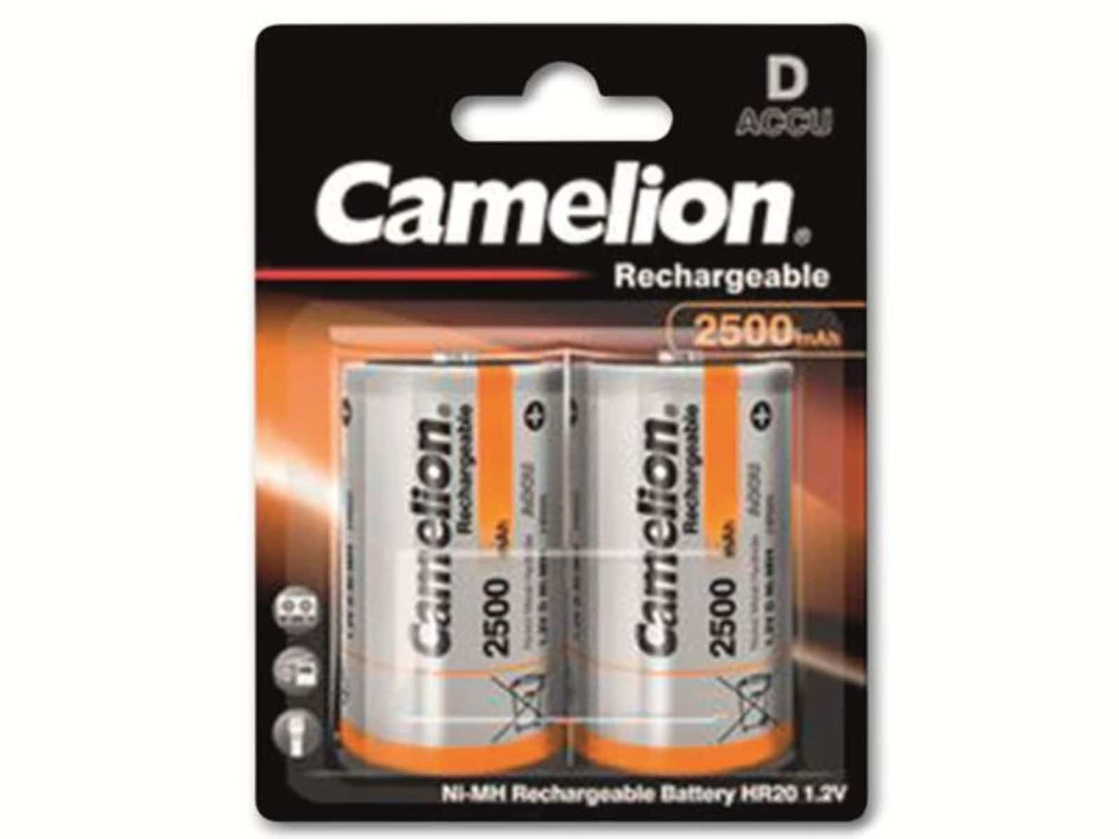 CAMELION NiMH-Mono-Akku 2500 mAh, 2 Stück