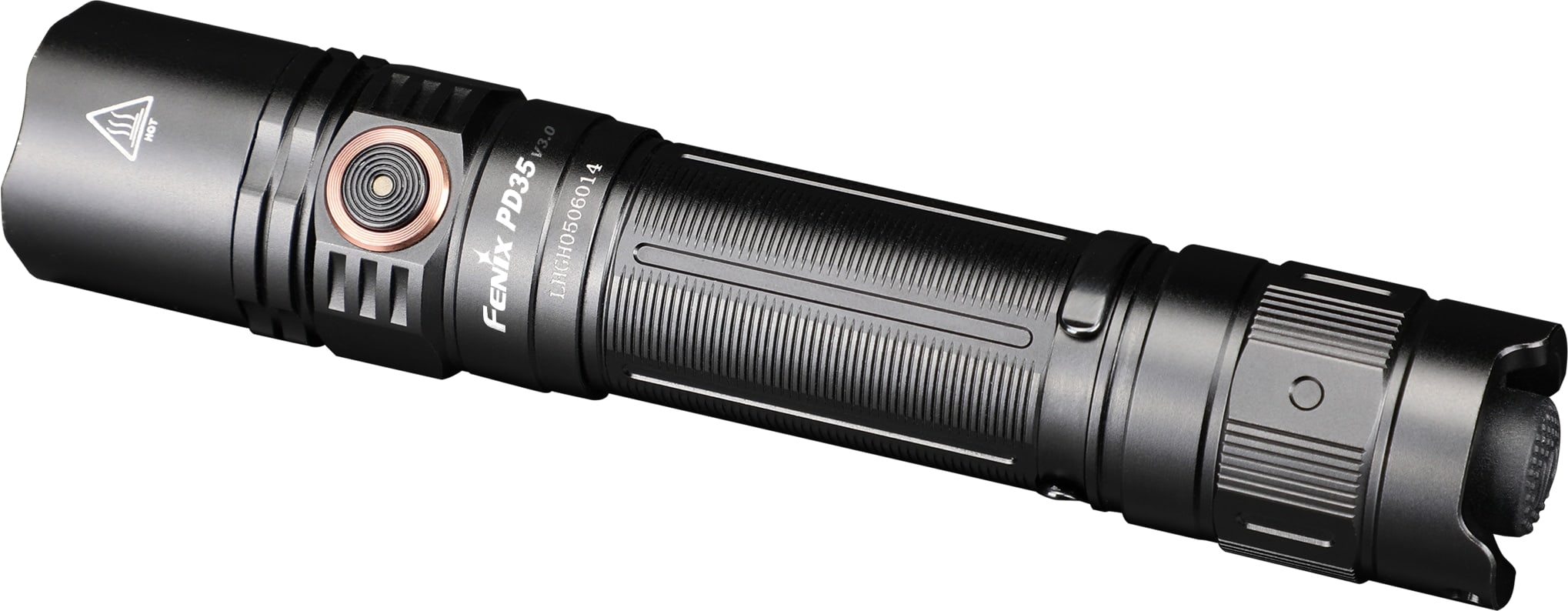 FENIX LED-Taschenlampe PD35 V3.0, Akkubetrieb, schwarz