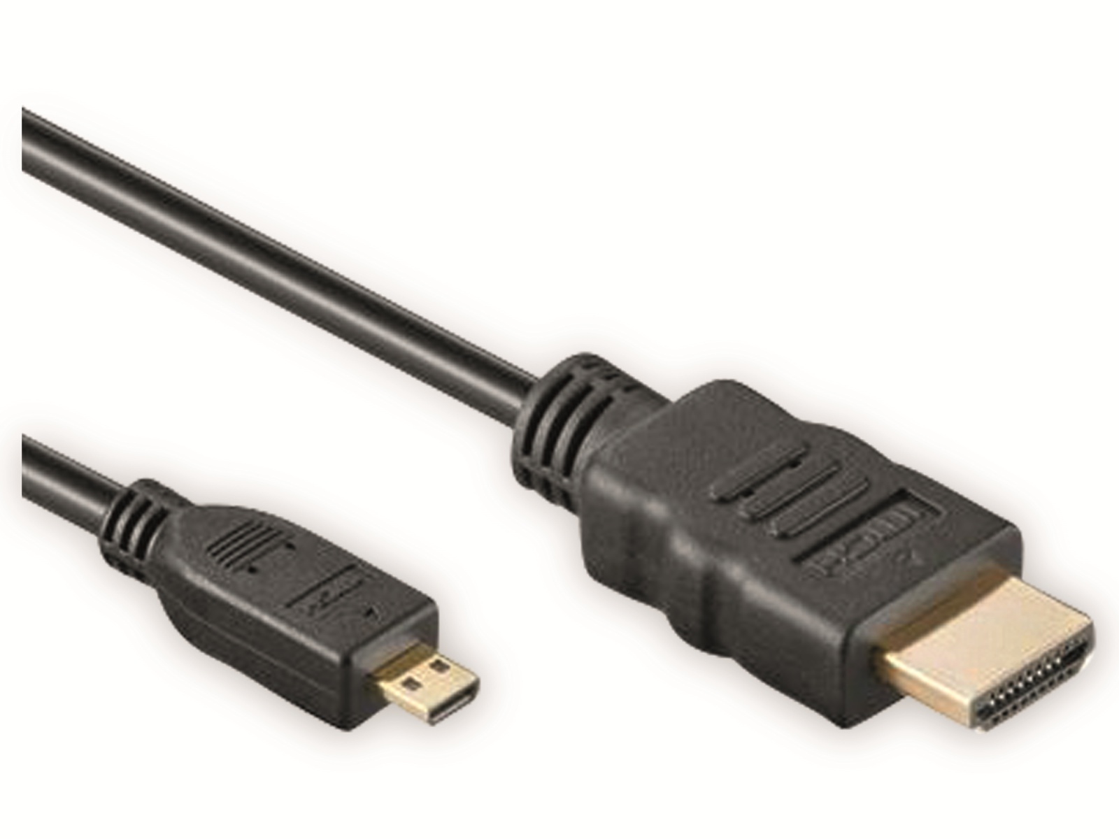S-IMPULS HDMI/Micro-HDMI Kabel, HIGH SPEED WITH ETHERNET, 1 m