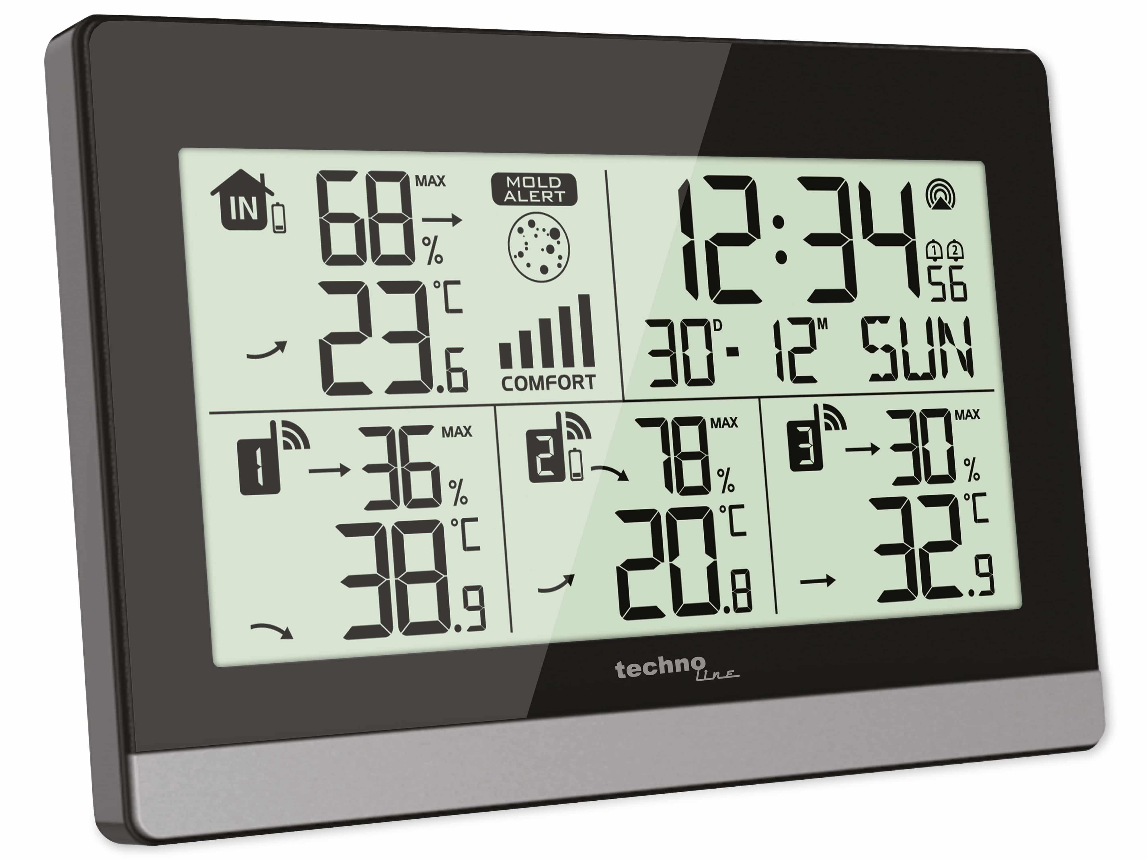 TECHNOLINE Raumklimastation WS 7065