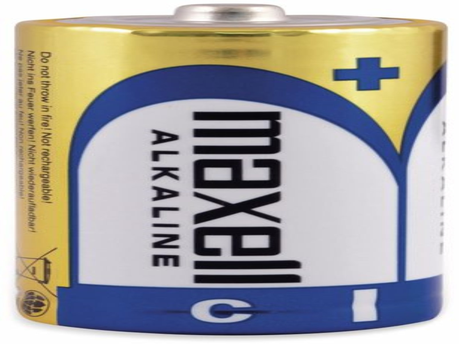 MAXELL Baby-Batterie Alkaline, C, LR14, 2 Stück