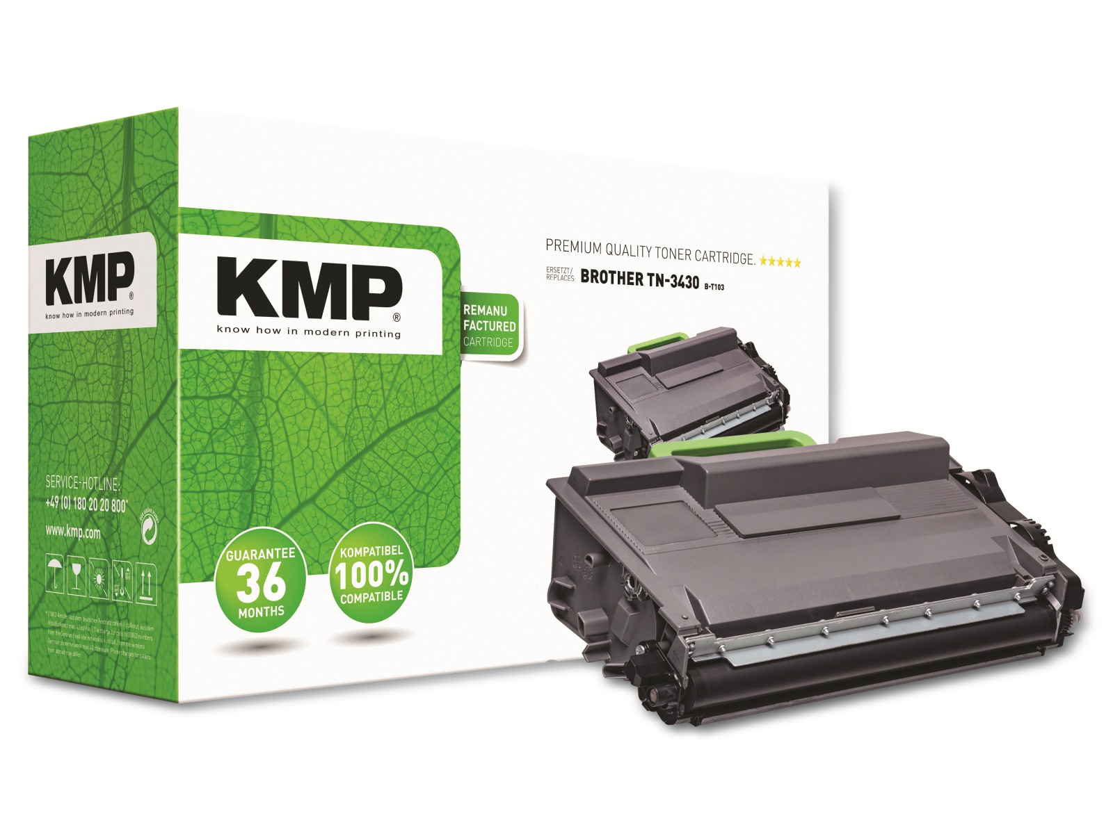 KMP Toner B-T103, schwarz