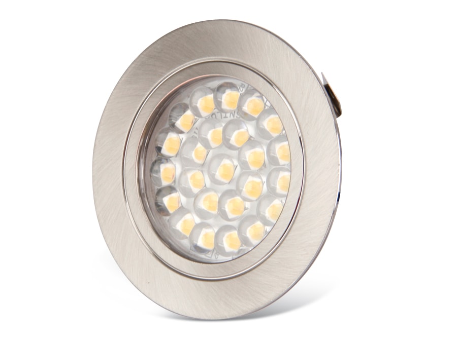 DAYLITE LED-Einbauleuchte PLS-61EW, EEK: G, 12 V-, 2 W, 140 lm, 3000 K