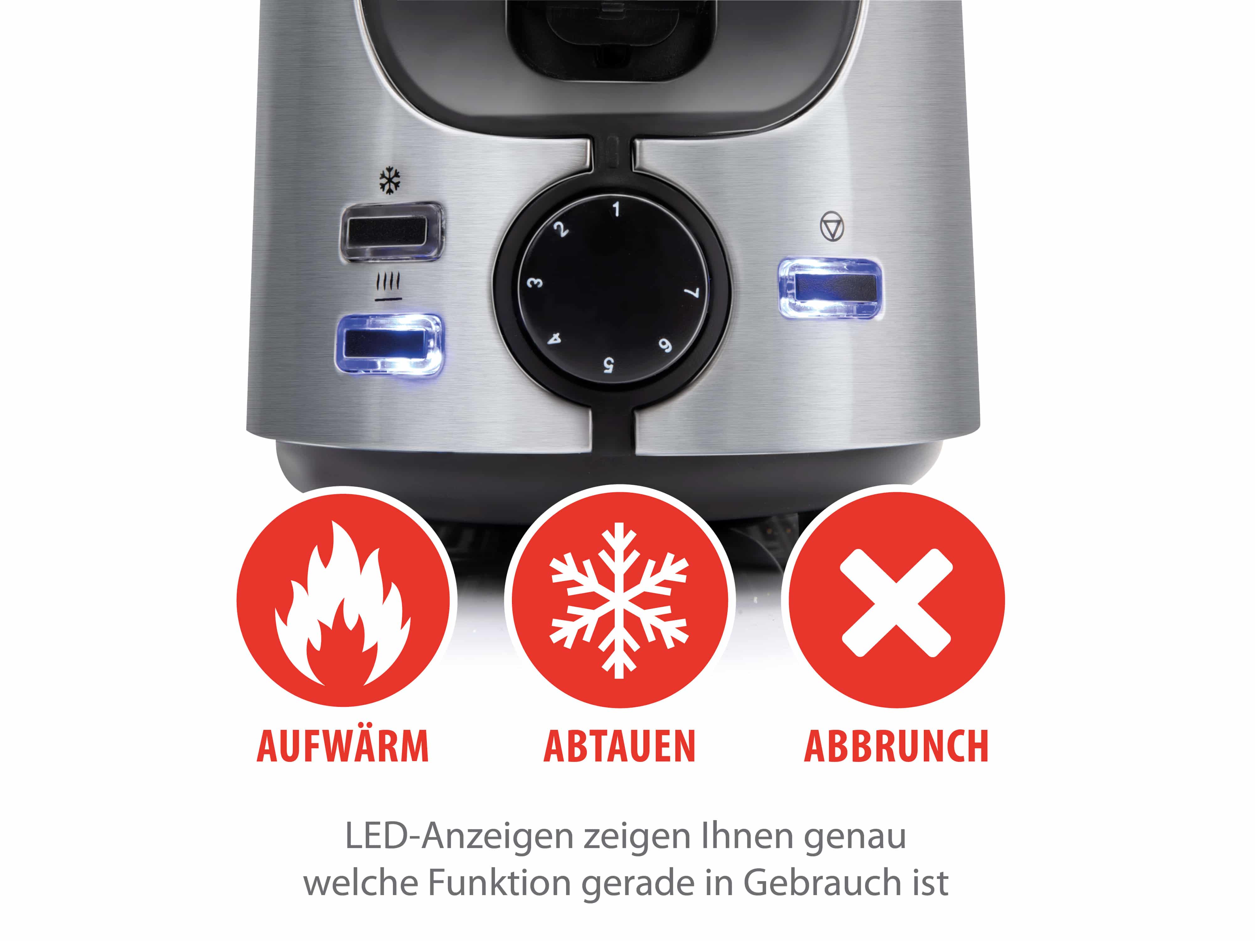 ALPINA Toaster, 1000 W, 2 Scheibentoaster, schwarz/silber